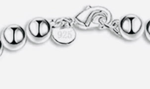Elegante Pulsera de Plata Ley 925 Unitalla Hipoalergenica- Unisex Ideal para Regalo 🎁