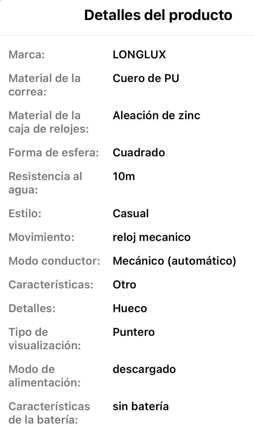 Hermoso Reloj Automático Mecánico Skeleton Excelentes Acabados y Calidad 💯% Original