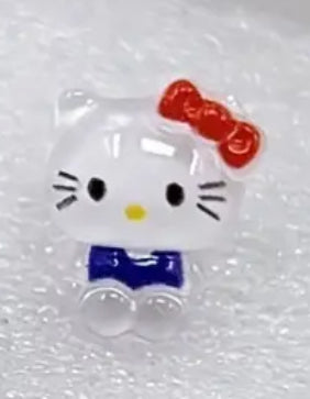 Aretes de resina con diseño de animalitos inspirados en Hello Kitty, hipoalergénicos, listos para fiestas, sin baño, sin material de mosaico, para todas las estaciones (par)