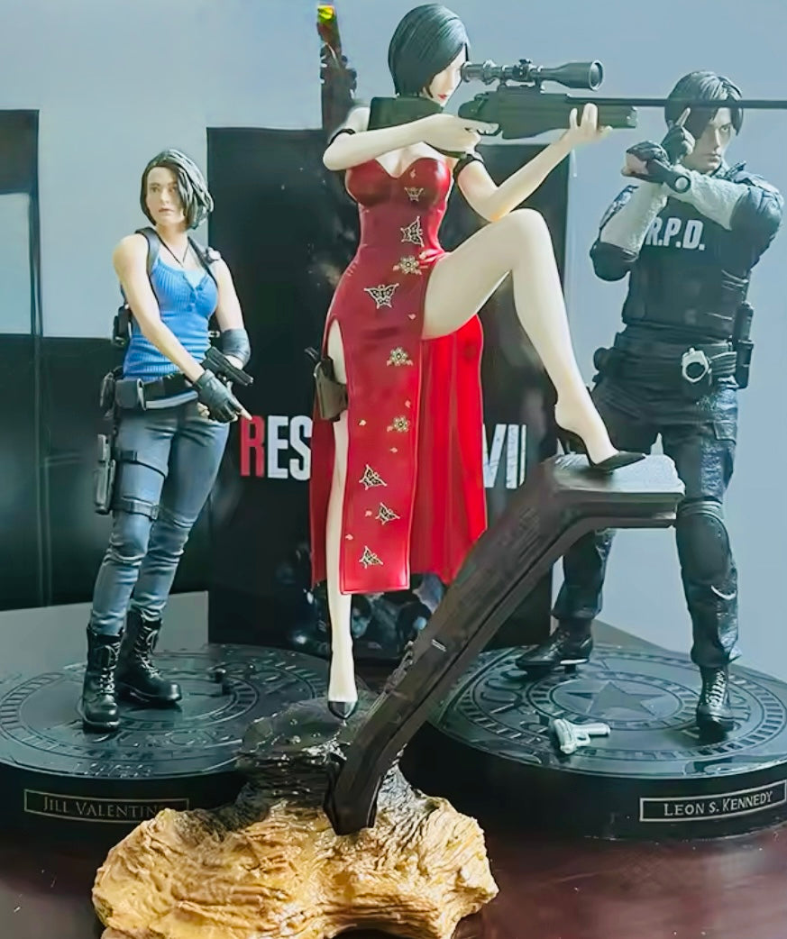 Escultura de ADA WONG -Biohazard- Escala 1/5- Material PVC RESIDENT EVIL 2