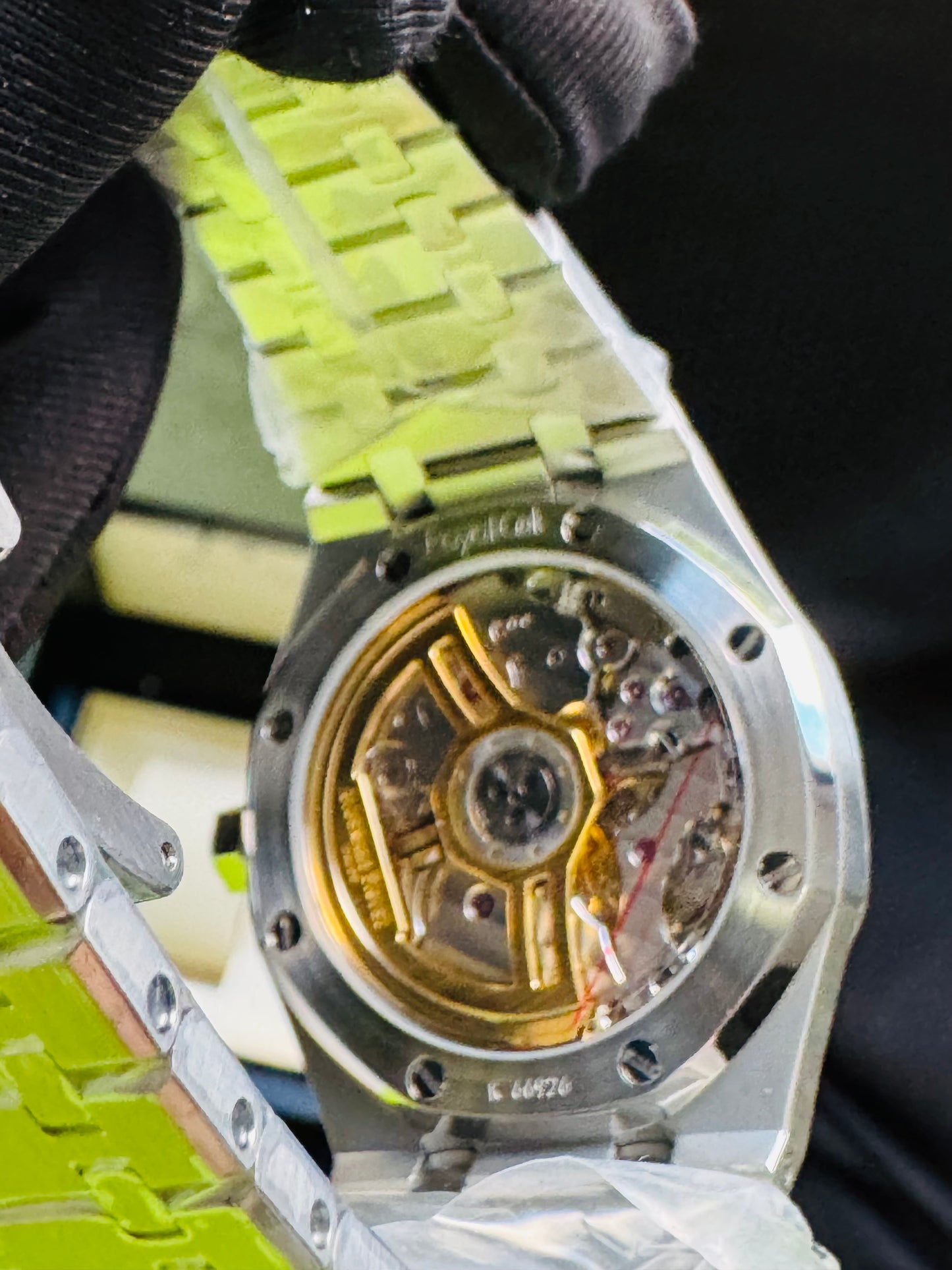 MÁXIMO LUJO IMPONENTE RELOJ AUTOMÁTICO AUDEMARS PIGUET ROYAL OAK SPECIAL EDITION!