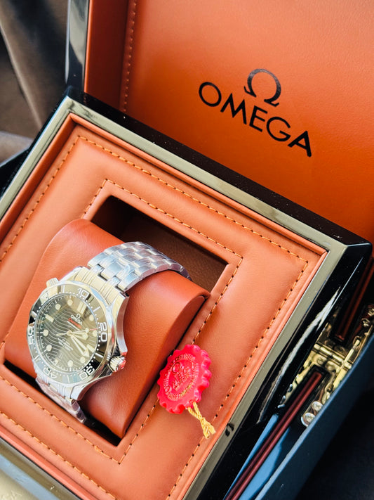 HERMOSO RELOJ AUTOMÁTICO OMEGA SEAMASTER ELEGANTE Y CASUAL!!!