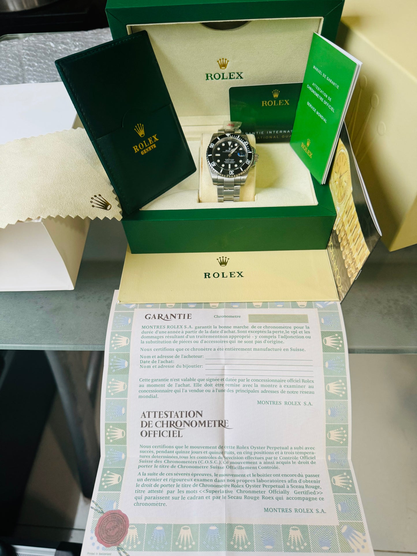 Elegante y Clásico Reloj Automático Mecánico SUBMARINER Luminiscencia- Fechador Bisel Giratorio Etcétera