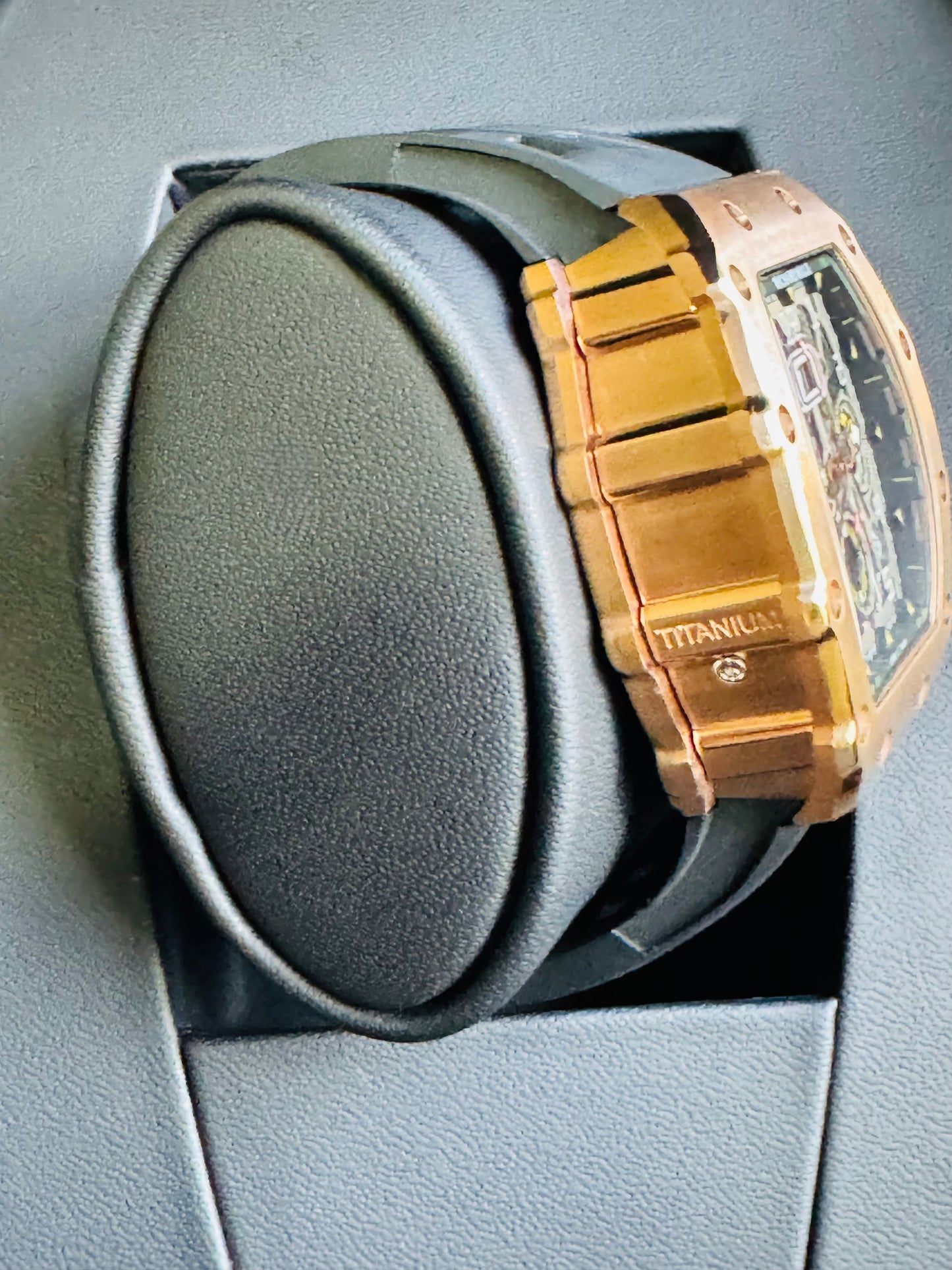 IMPRESIONANTE RELOJ RICHARD MILLE!!! AUTOMÁTICO MECÁNICO-68 JOYAS💎-FECHADOR-LUMINOSO-MULTIFUNCIONAL-ETC! ETC ETC!!!