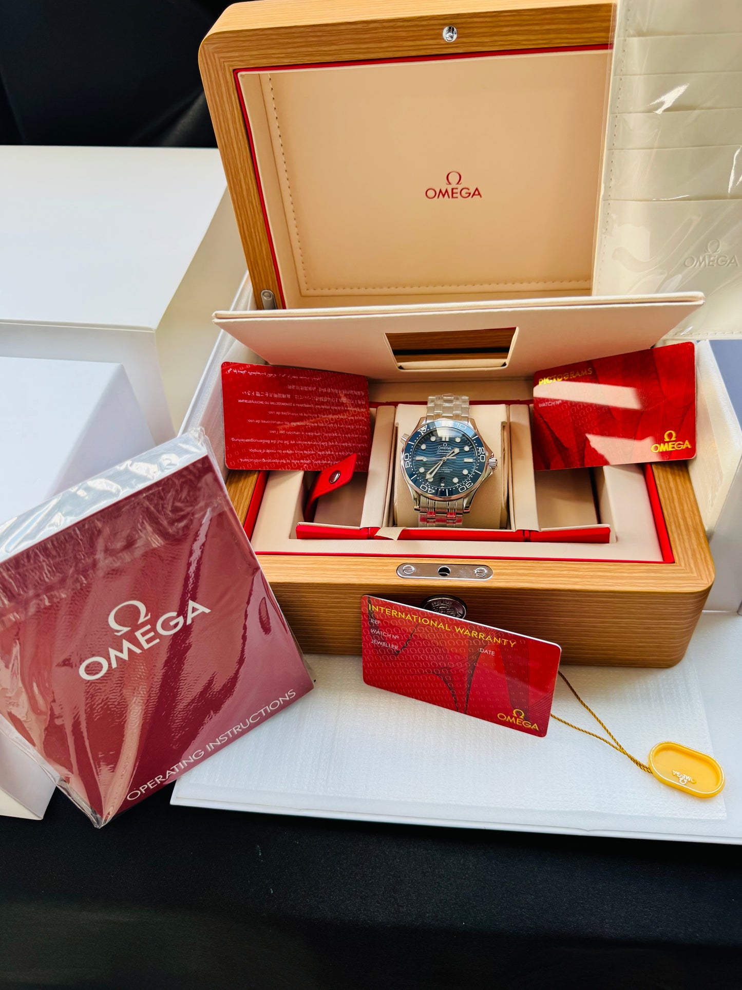 HERMOSO RELOJ OMEGA SEA MASTER AUTOMÁTICO ELEGANTE Y CASUAL!