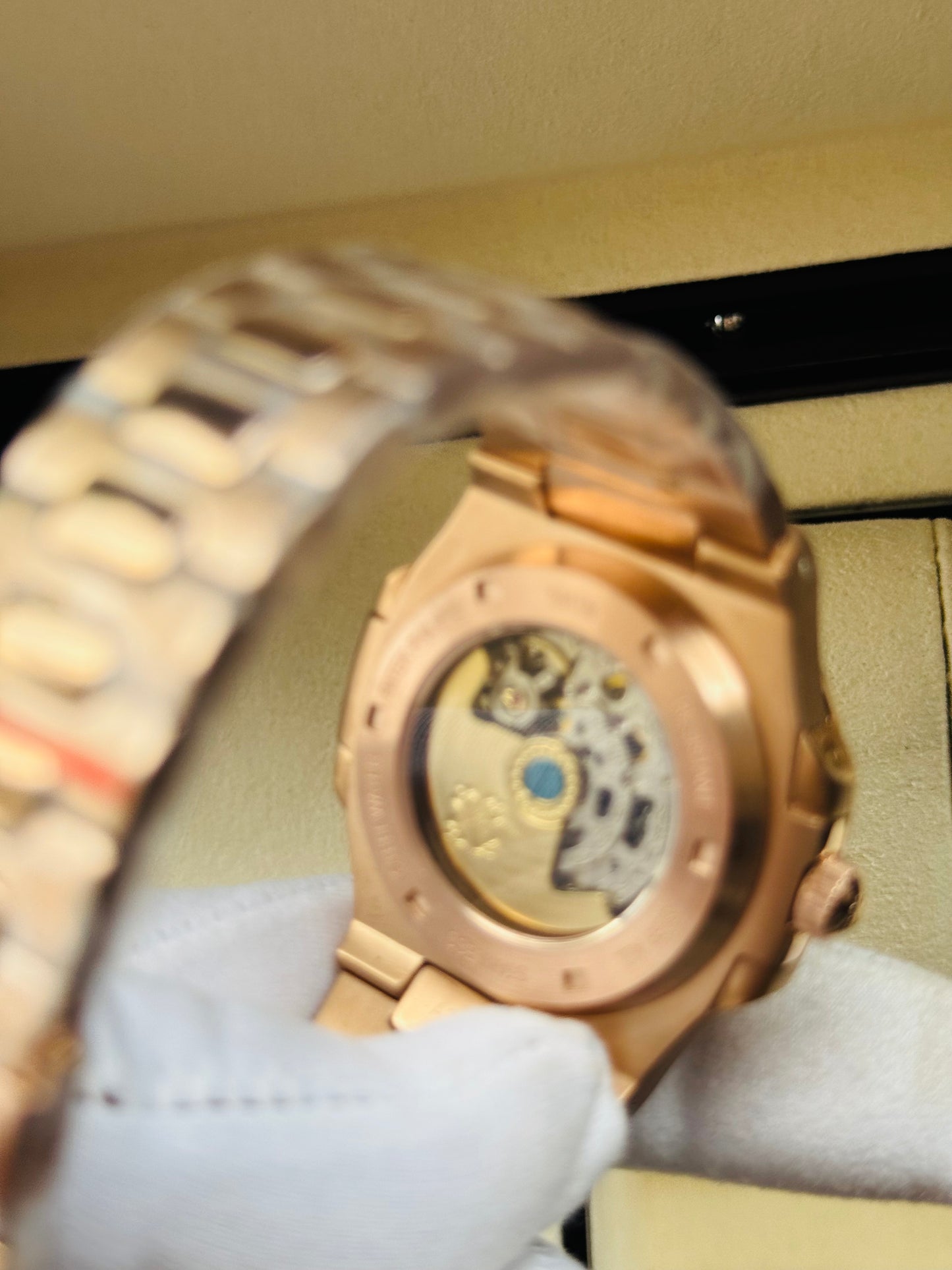 MÁXIMO LUJO RELOJ AUTOMÁTICO MECÁNICO SKELETON PPHILIPPE