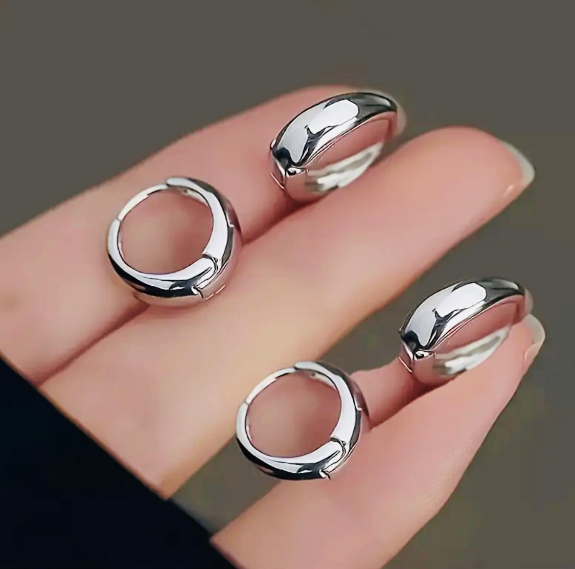 Elegantes Pendientes de Plata 925 Hipoalergenicos Excelentes para Regalo 🎁
