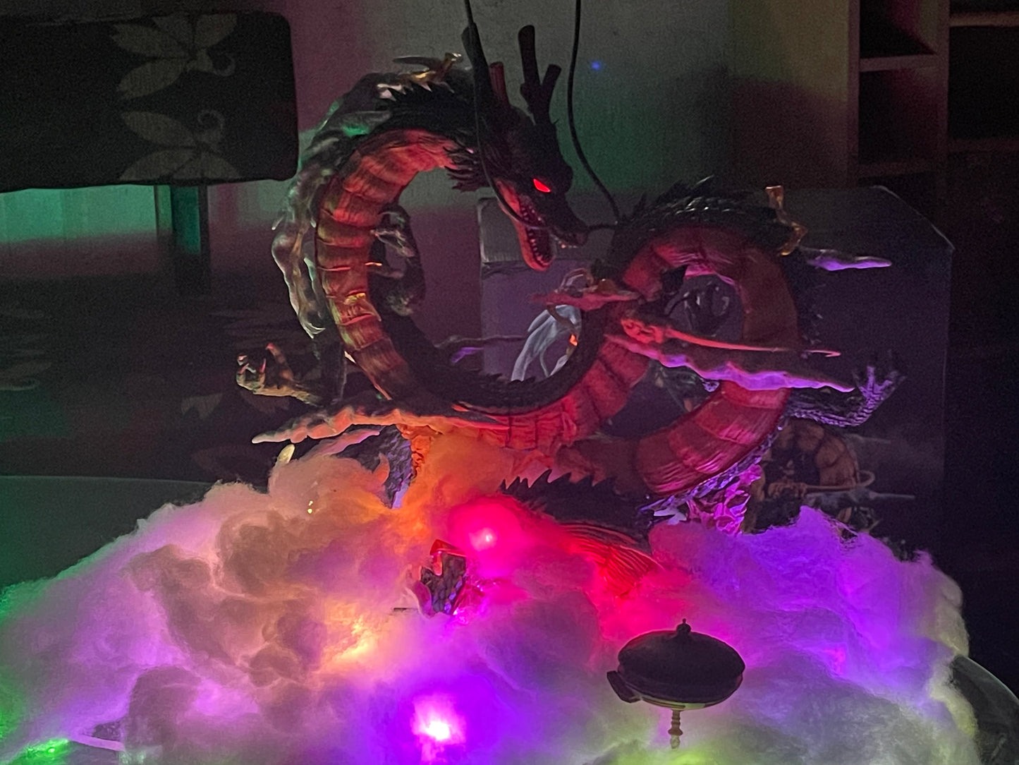 INCREÍBLE SHENLONG “DIOS DRAGÓN”🐉 MUY GRANDE CON NUVES-EFECTOS DE LUCES Y CONTROL REMOTO! 💯% ORIGINAL Y LA FIGURA MÁS GRANDE QUE SE HA HECHO! 👍