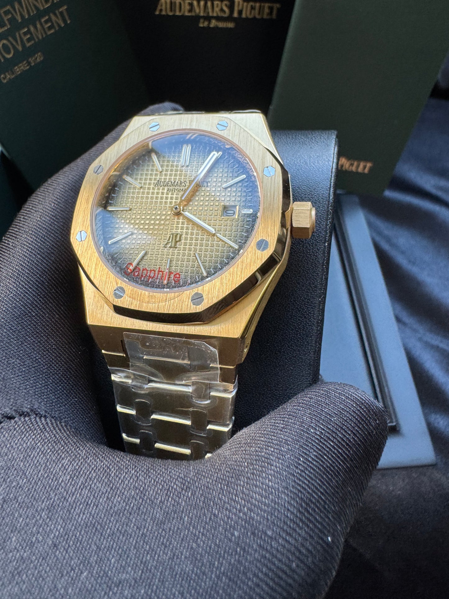 Máximo Lujo Audemars Piguet Royal Oak Automático Mecánico Calidad Máxima 12-A