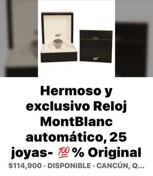 Elegante Reloj 100% Original Automático Mecánico- 25 Joyas! y Máxima Calidad Multiples Complicaciones 👍