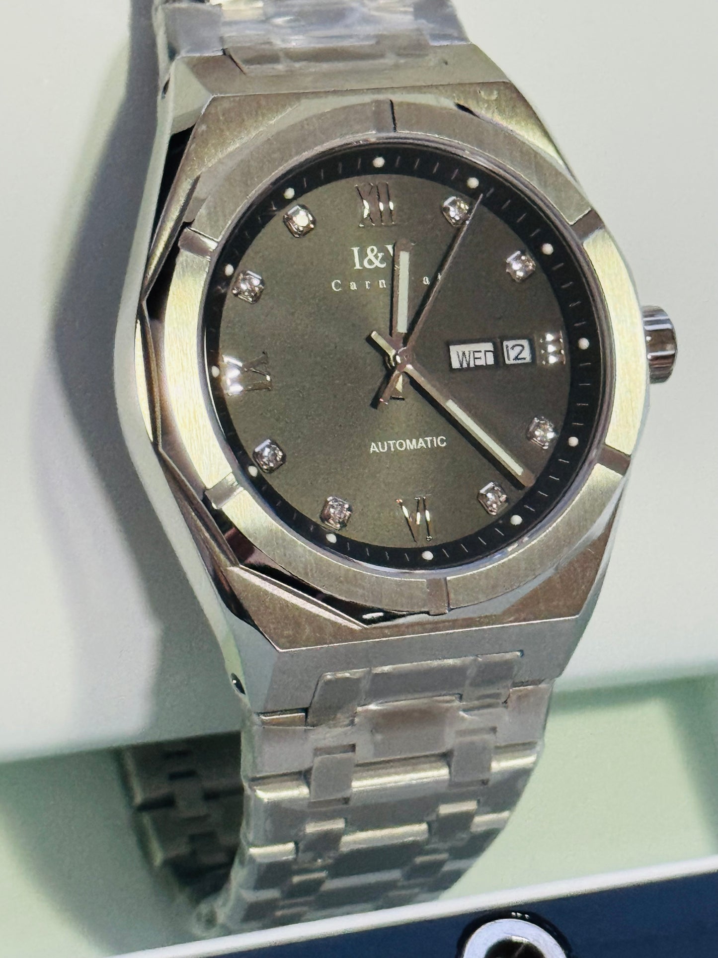 IMPRESIONANTE RELOJ AUTOMÁTICO MECÁNICO I & W CARNIVAL 💯% ORIGINAL