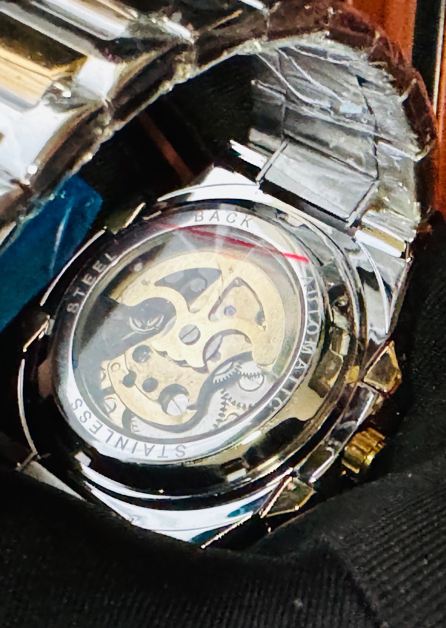 Impresionante Reloj Mecánico Automático Skeleton Excelente Calidad en Diseño y Acabados