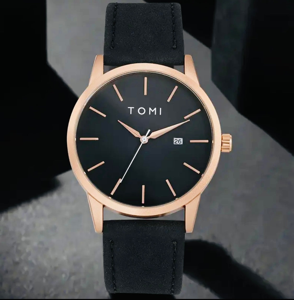 Elegante y Minimalista Reloj TOMI Movimiento de Cuarzo 💯% Original Perfecto para Regalo 🎁