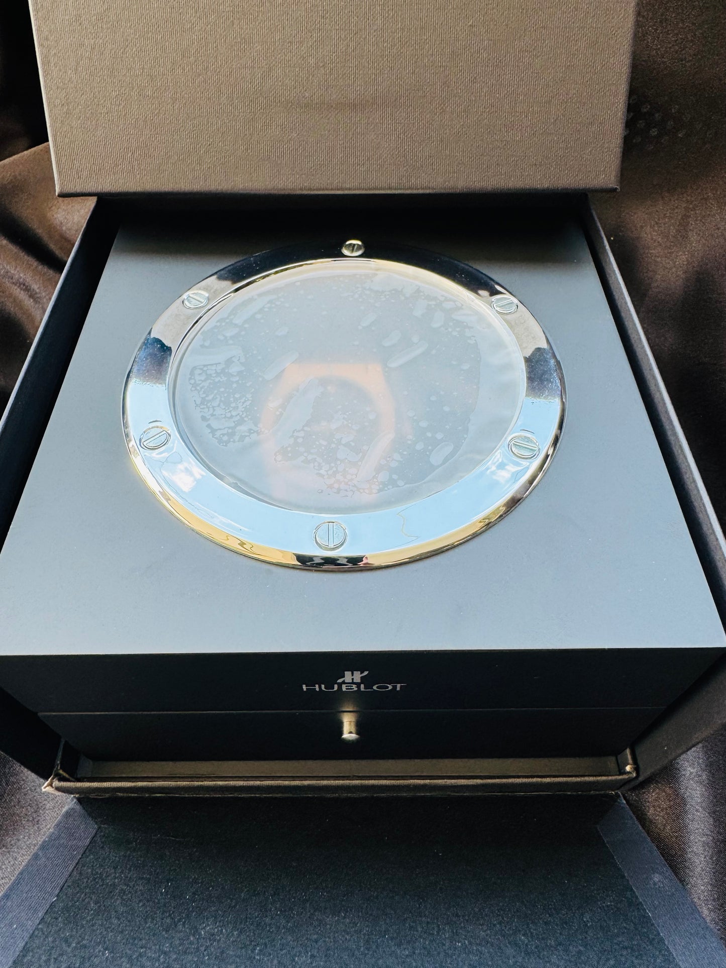 MÁXIMO LUJO! EXCLUSIVO HUBLOT AUTOMÁTICO CARATULA TIPO DIAMANTE 💎 Y LIJA! ELEGANCIA TOTAL!