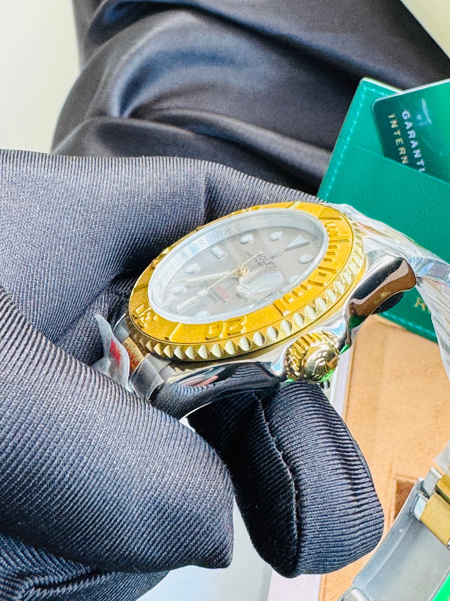 HERMOSO DISEÑO RELOJ AUTOMÁTICO MECÁNICO YACHT MASTER OYSTER PERPETUAL DATE