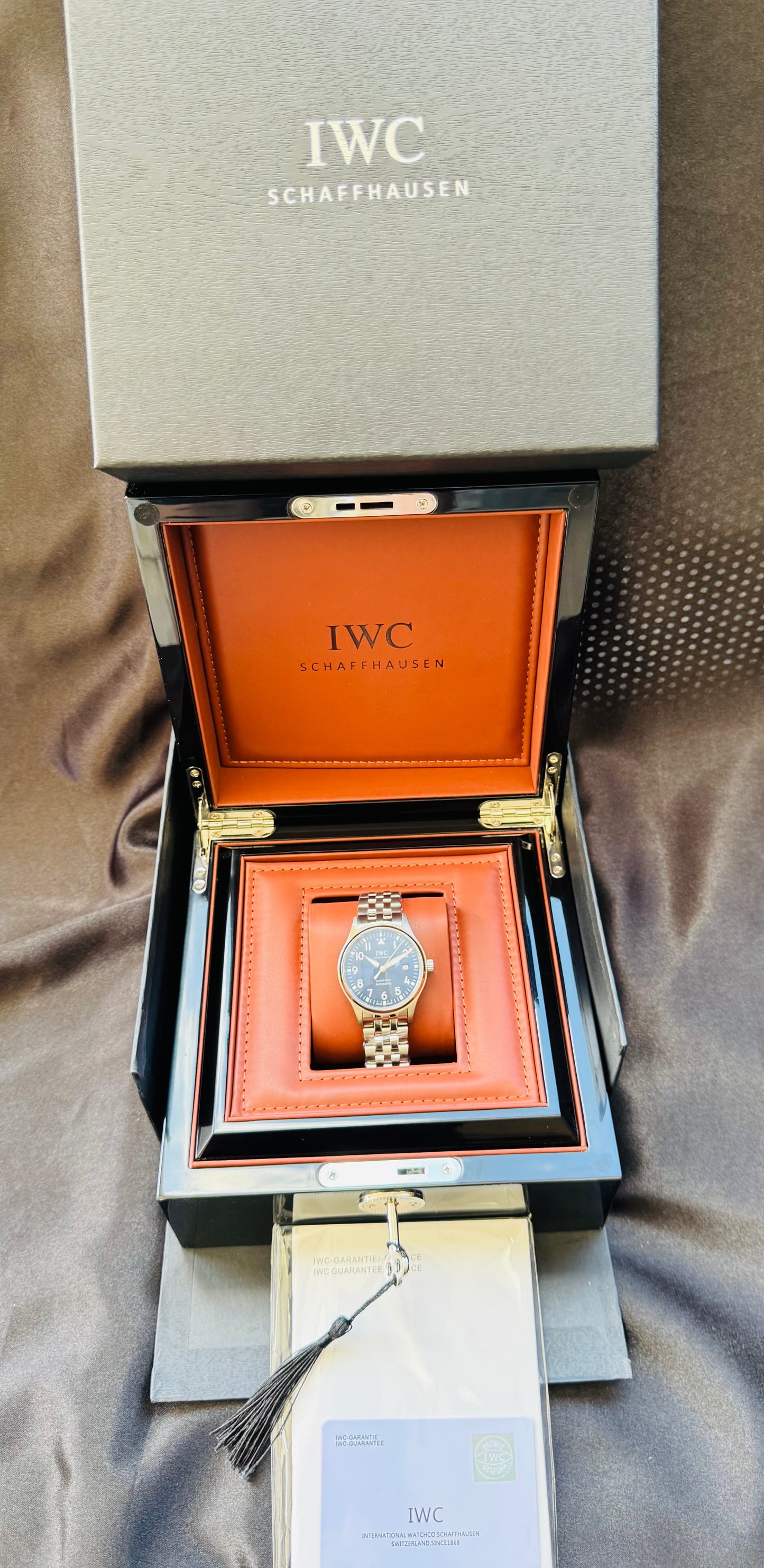 EXCLUSIVO IWC EDICION ESPECIAL “EL PRÍNCIPITO” ATEMPORAL DISEÑO AUTOMÁTICO!!! ELEGANTE Y CASUAL!!!