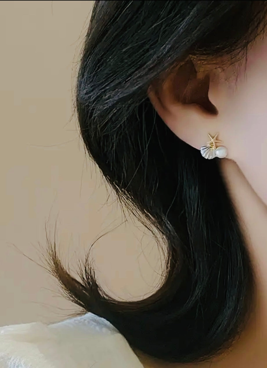 Hermosos Pendientes Motivo Marino- Hipoalergenico- Perfecto para Regalo 🎁