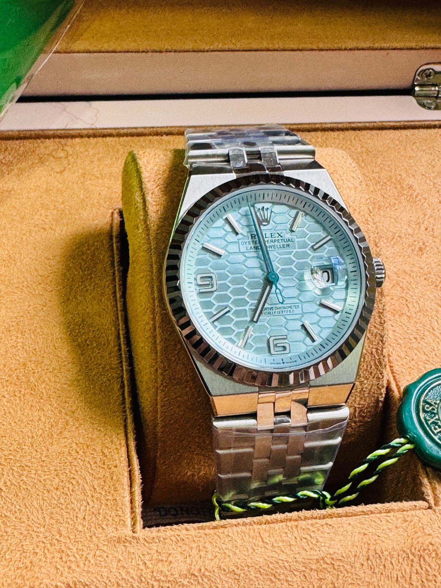 ULTIMO DISEÑO 2025 HERMOSO ROLEX OYSTER PERPETUAL LAND-DWELLER AUTOMÁTICO MECÁNICO-FECHADOR-CHRONOMETER-34 JOYAS 💎-CRISTAL ZAFIRO- MÁXIMO LUJO! NUEVO ESPECTACULAR DISEÑO 2025