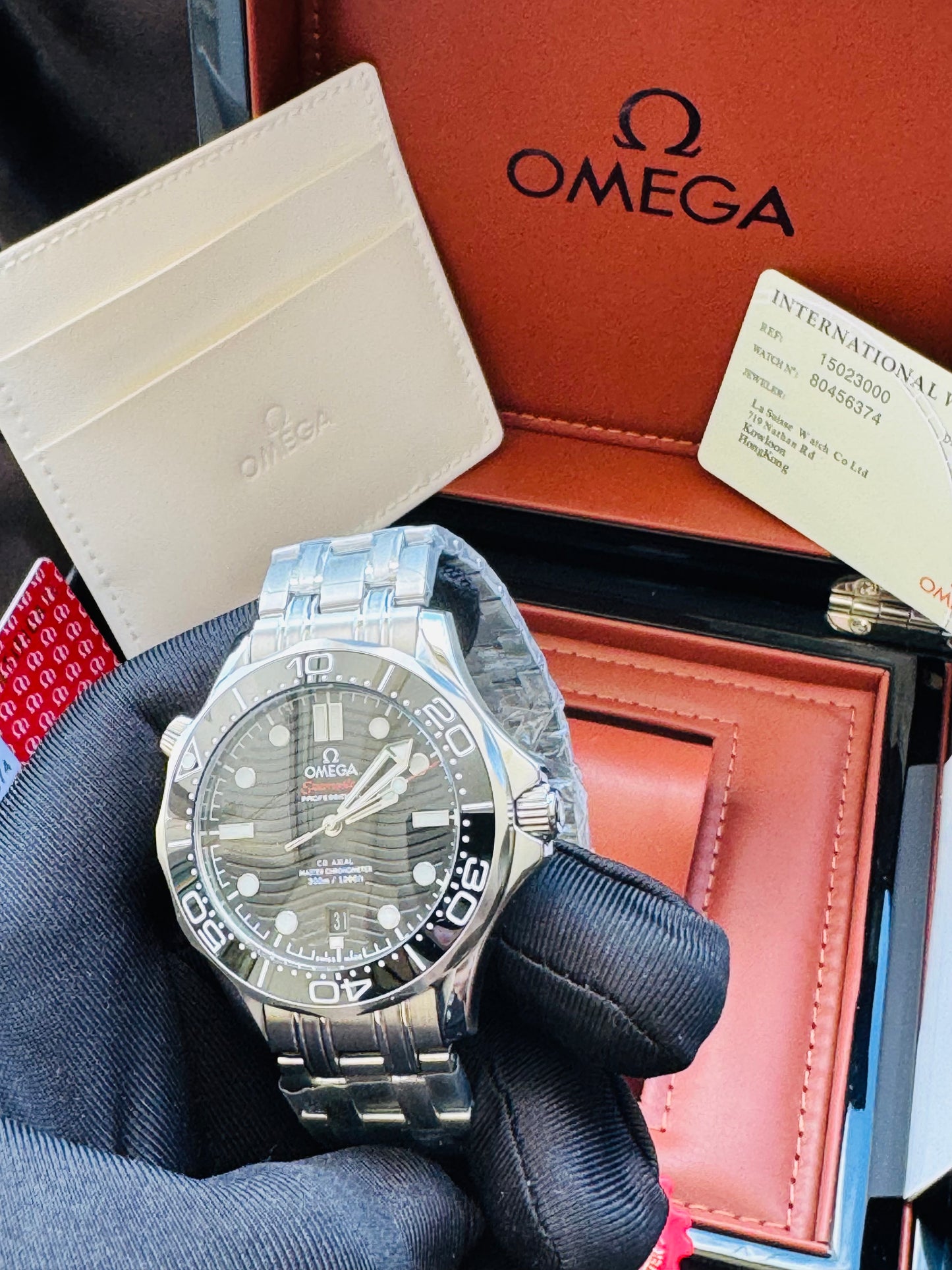 HERMOSO RELOJ AUTOMÁTICO OMEGA SEAMASTER ELEGANTE Y CASUAL!!!