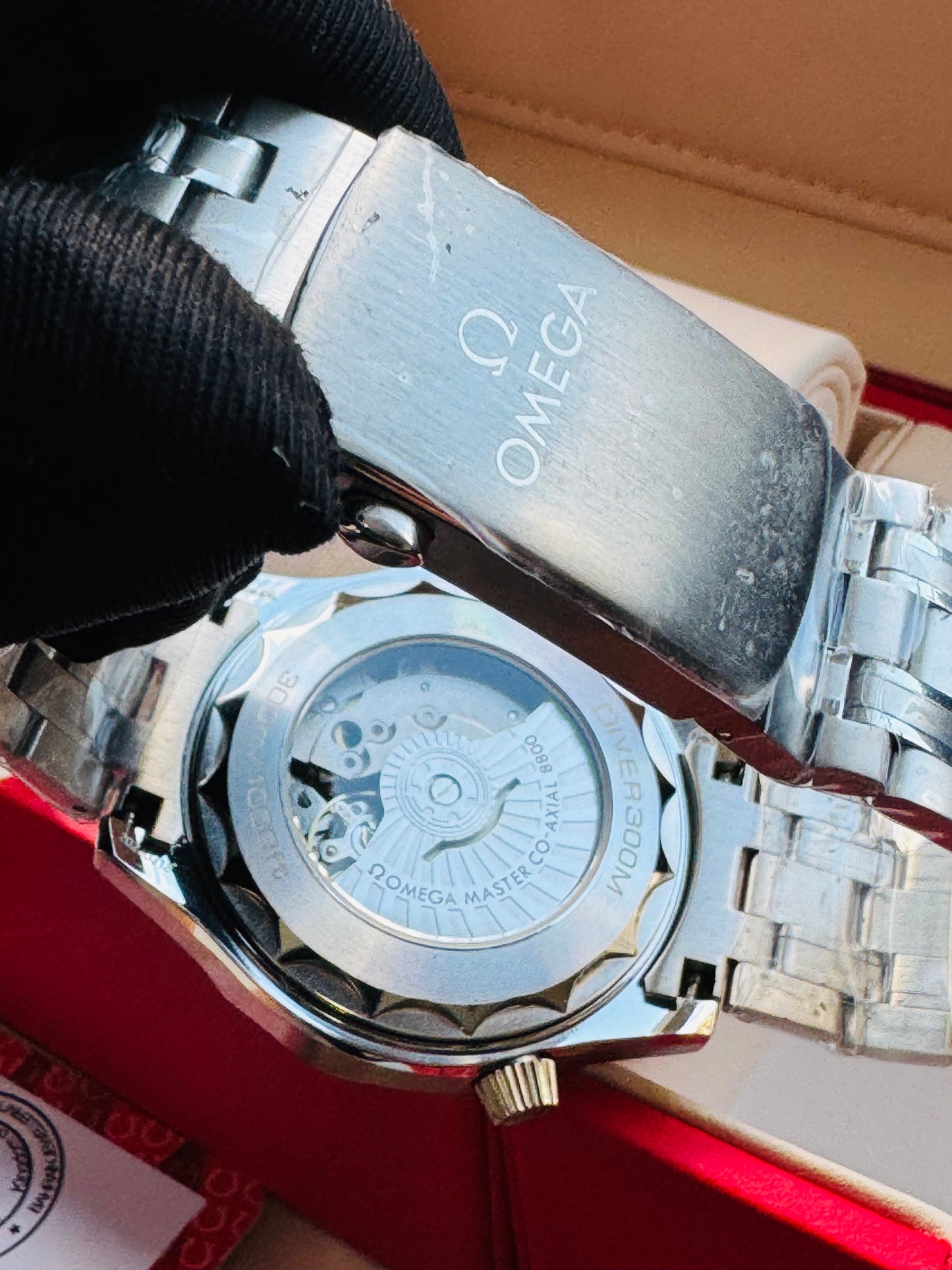 HERMOSO RELOJ OMEGA SEA MASTER AUTOMÁTICO ELEGANTE Y CASUAL!