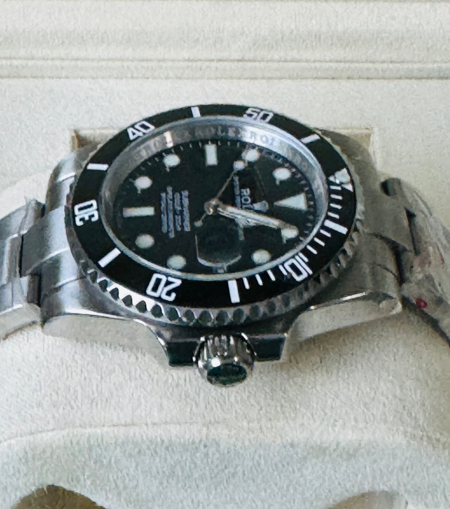 Elegante y Clásico Reloj Automático Mecánico SUBMARINER Luminiscencia- Fechador Bisel Giratorio Etcétera