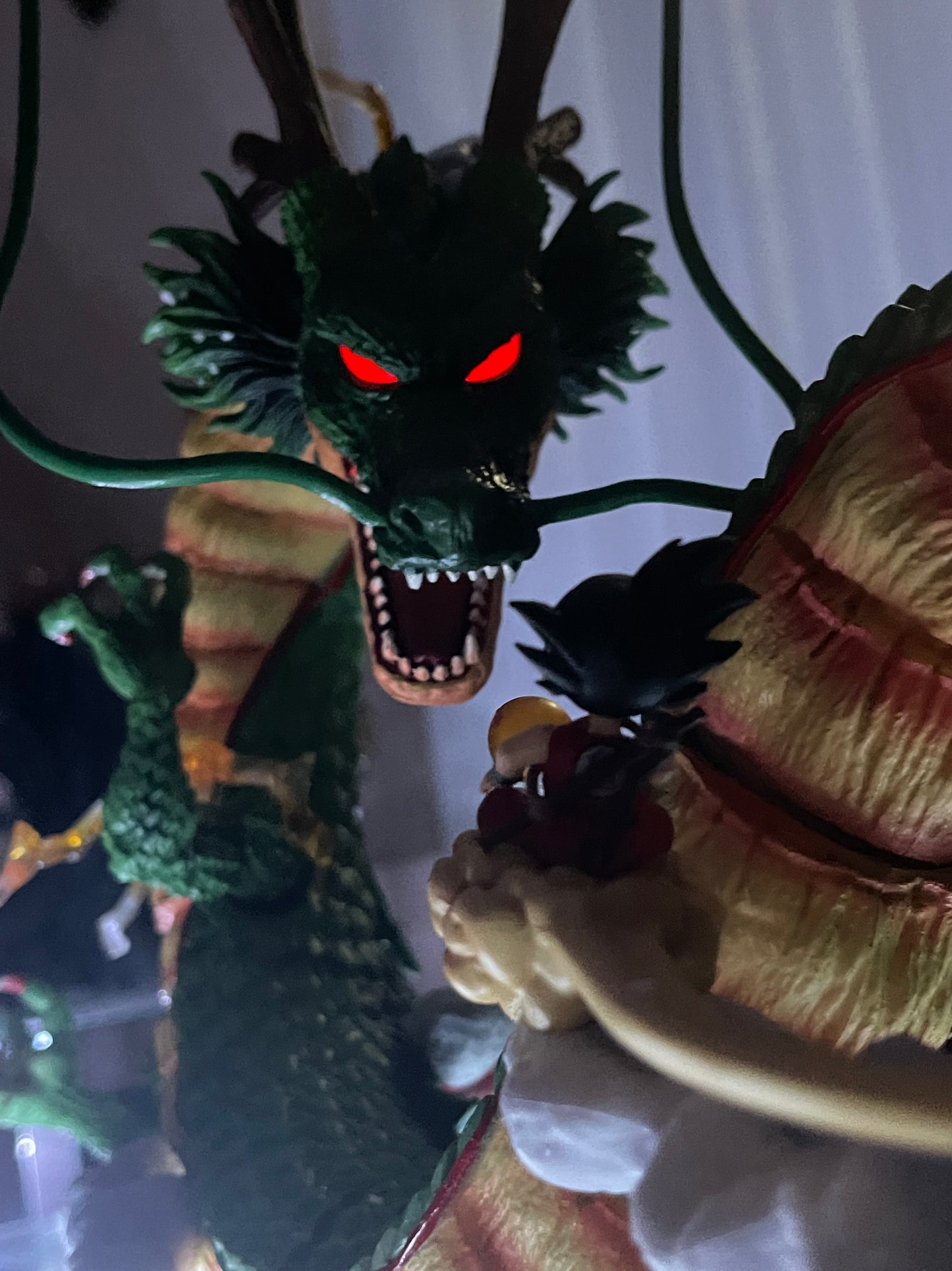 INCREÍBLE SHENLONG “DIOS DRAGÓN”🐉 MUY GRANDE CON NUVES-EFECTOS DE LUCES Y CONTROL REMOTO! 💯% ORIGINAL Y LA FIGURA MÁS GRANDE QUE SE HA HECHO! 👍
