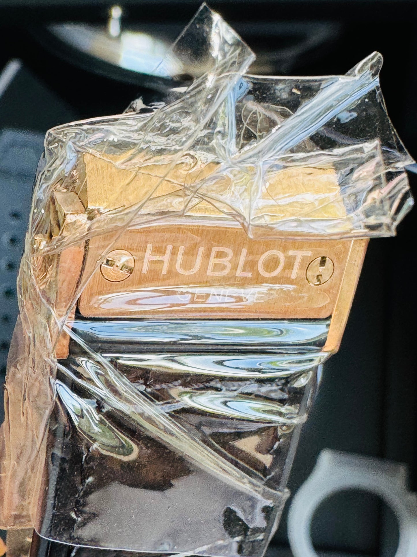 MÁXIMO LUJO RELOJ AUTOMÁTICO MECÁNICO HUBLOT - MÚLTIPLES COMPLICACIONES FUNCIONALES -CRISTAL ZAFIRO-21 JOYAS-MÁXIMA ELEGANCIA!!!
