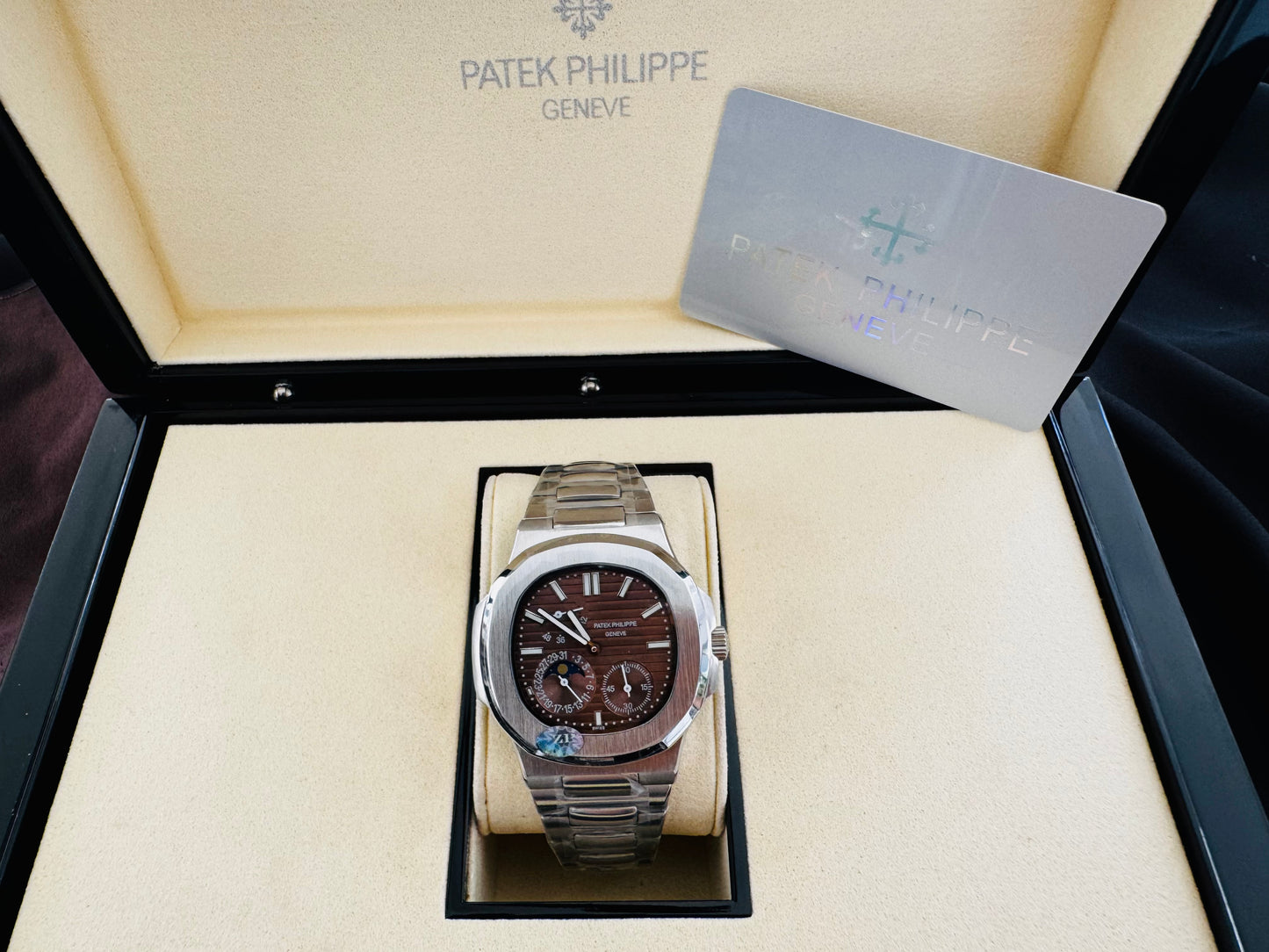 Último modelo Patek Philipe Espectacular Diseño y exclusividad múltiples complicaciones!!! 36 💎!!!