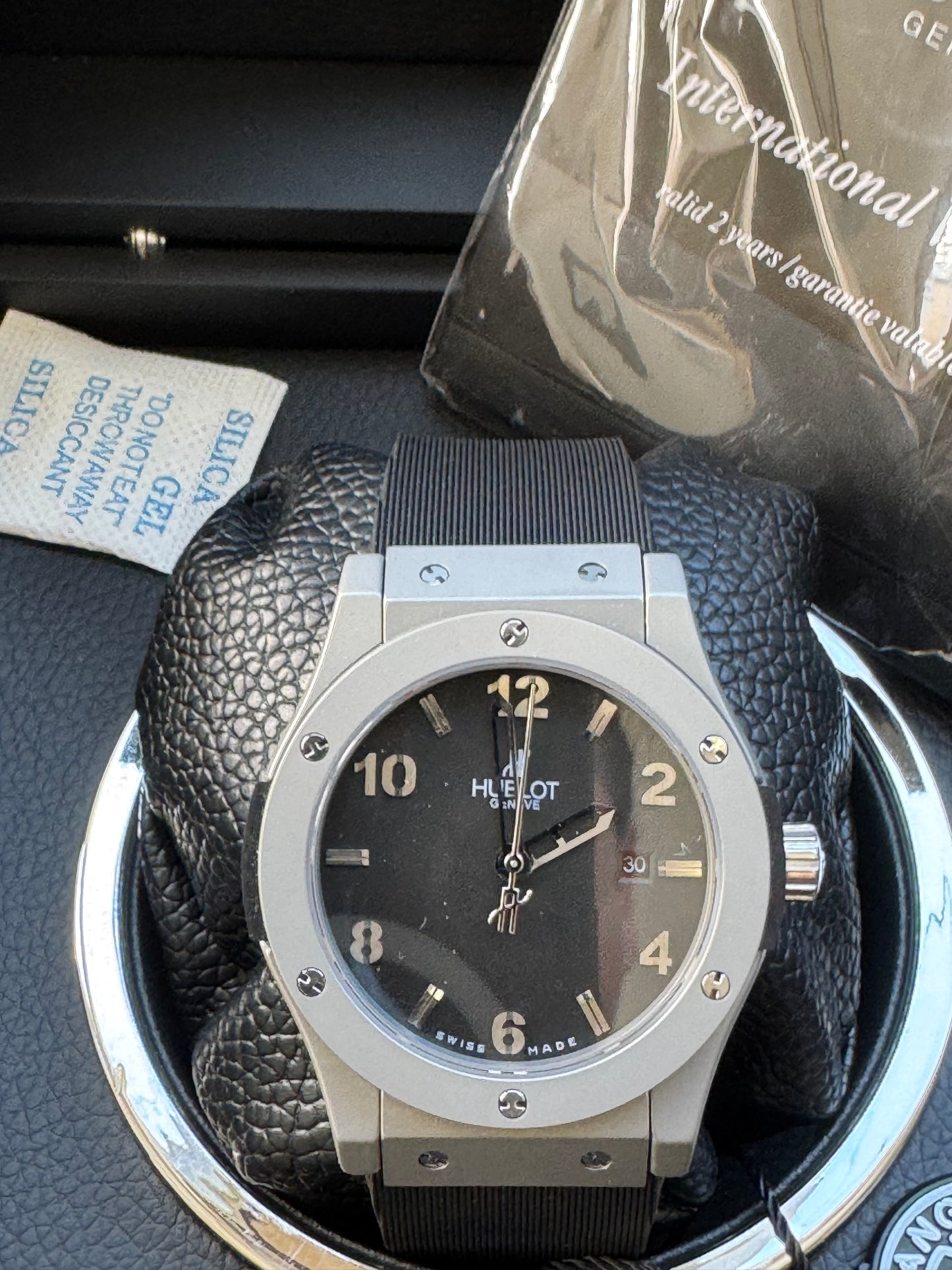 ELEGANTE Y SOFISTICADO DISEÑO RELOJ AUTOMÁTICO MECÁNICO HUBLOT EDICIÓN ESPECIAL CLÁSSIC FUSION