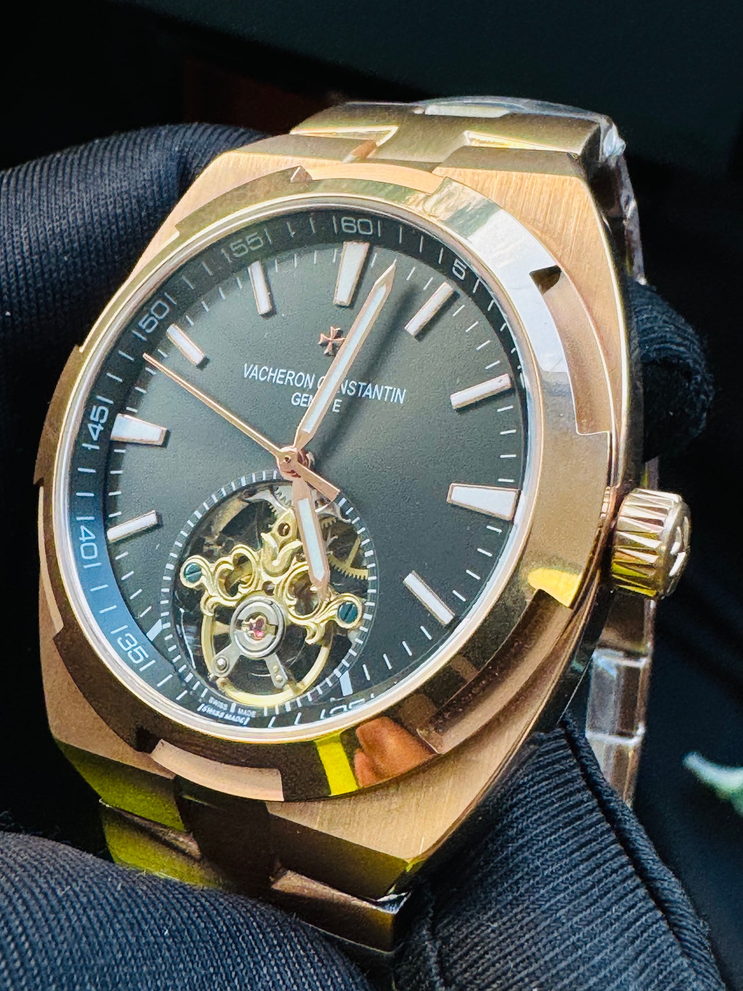 ELEGANTE Y SOFISTICADO DISEÑO RELOJ AUTOMÁTICO VACHERON CONSTANTINE