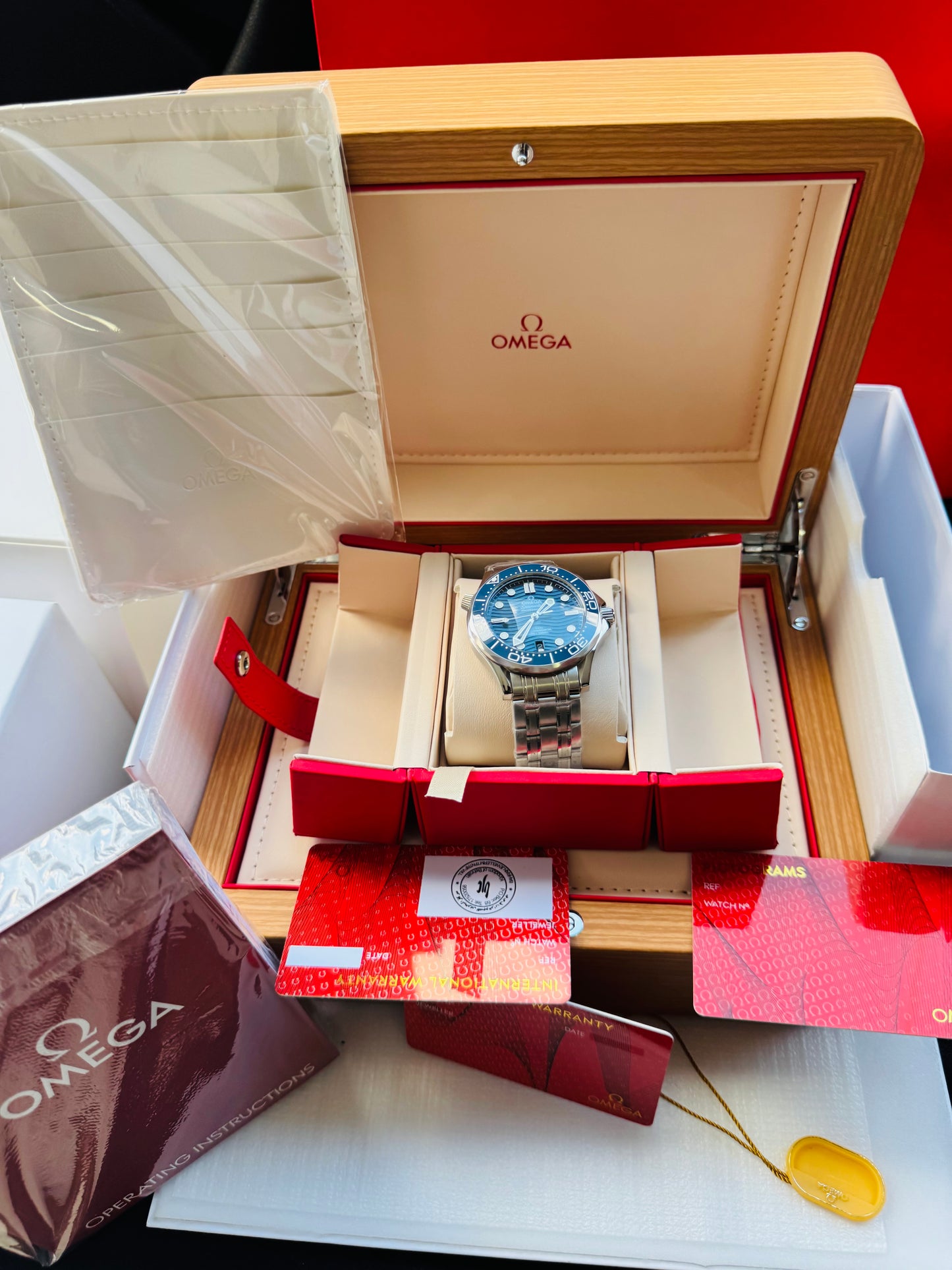HERMOSO RELOJ OMEGA SEA MASTER AUTOMÁTICO ELEGANTE Y CASUAL!