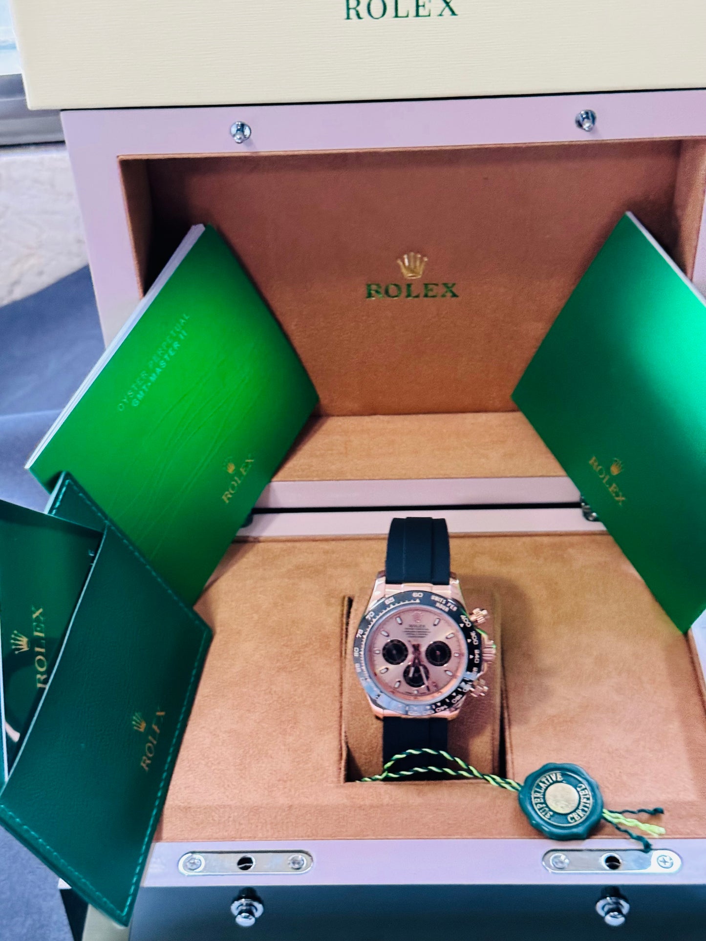 ELEGANTE DAYTONA OYSTER PERPETUAL AUTOMÁTICO MÁXIMO LUJO!