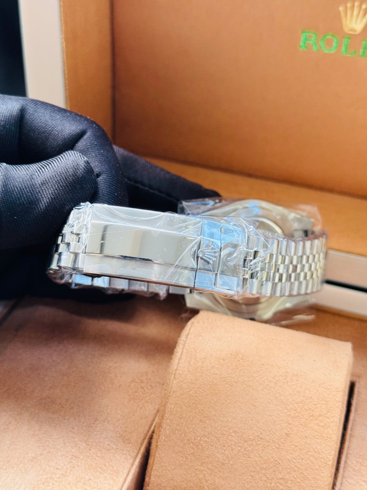 FAMOSO RELOJ AUTOMÁTICO MECÁNICO BRUCE WAYNE-GMT MASTER OYSTER PERPETUAL 2 ZONAS HORARIAS
