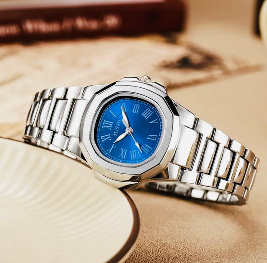 Bonito Diseño Reloj con Movimiento de Cuarzo para Mujer muy Elegante y Casual al mismo tiempo! Excelente para Regalo 🎁