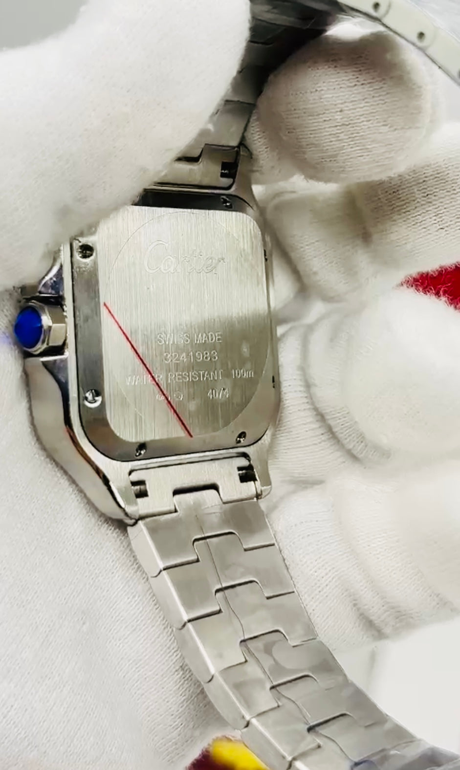 ELEGANTE RELOJ AUTOMÁTICO MECÁNICO SANTOS MÁXIMA CALIDAD! 12-A