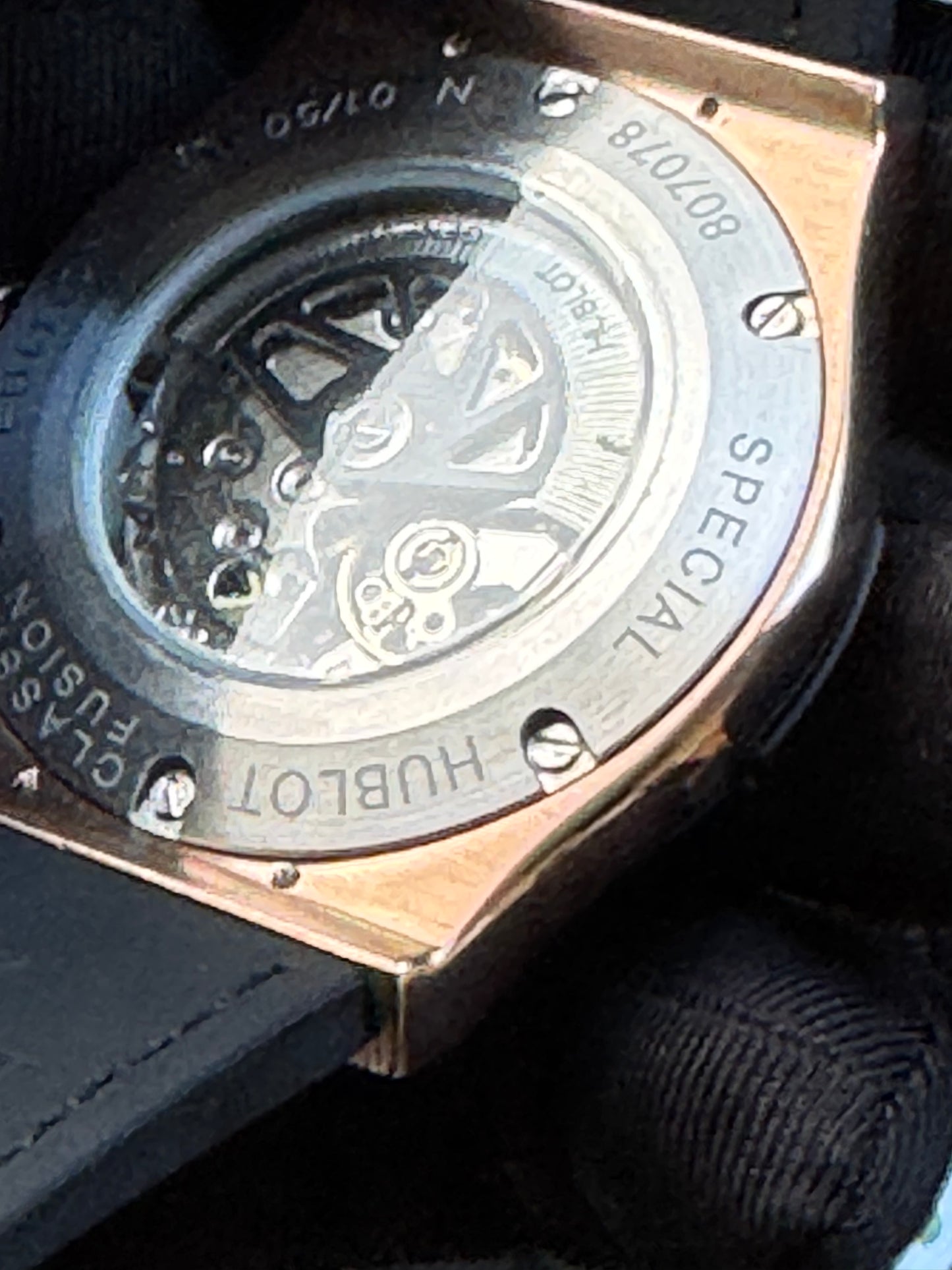 ELEGANTE Y SOFISTICADO DISEÑO RELOJ AUTOMÁTICO MECÁNICO HUBLOT EDICIÓN ESPECIAL CLÁSSIC FUSION!
