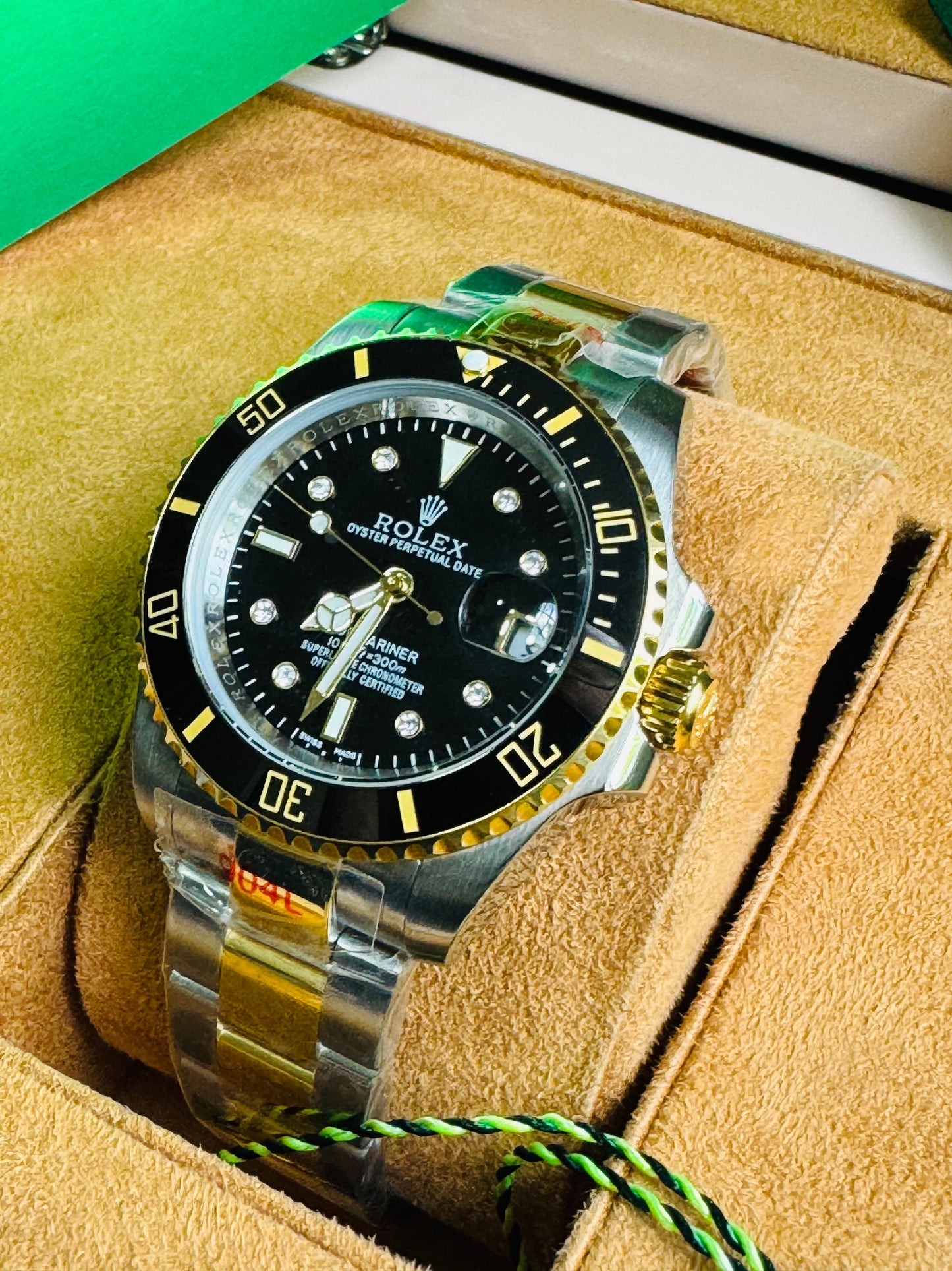 ATEMPORAL ROLEX OYSTER PERPETUAL DATE- CALIDAD Y DISTINCIÓN- FECHADOR - LUMINOSO- CRISTAL ZAFIRO- JOYAS 💎 ETC