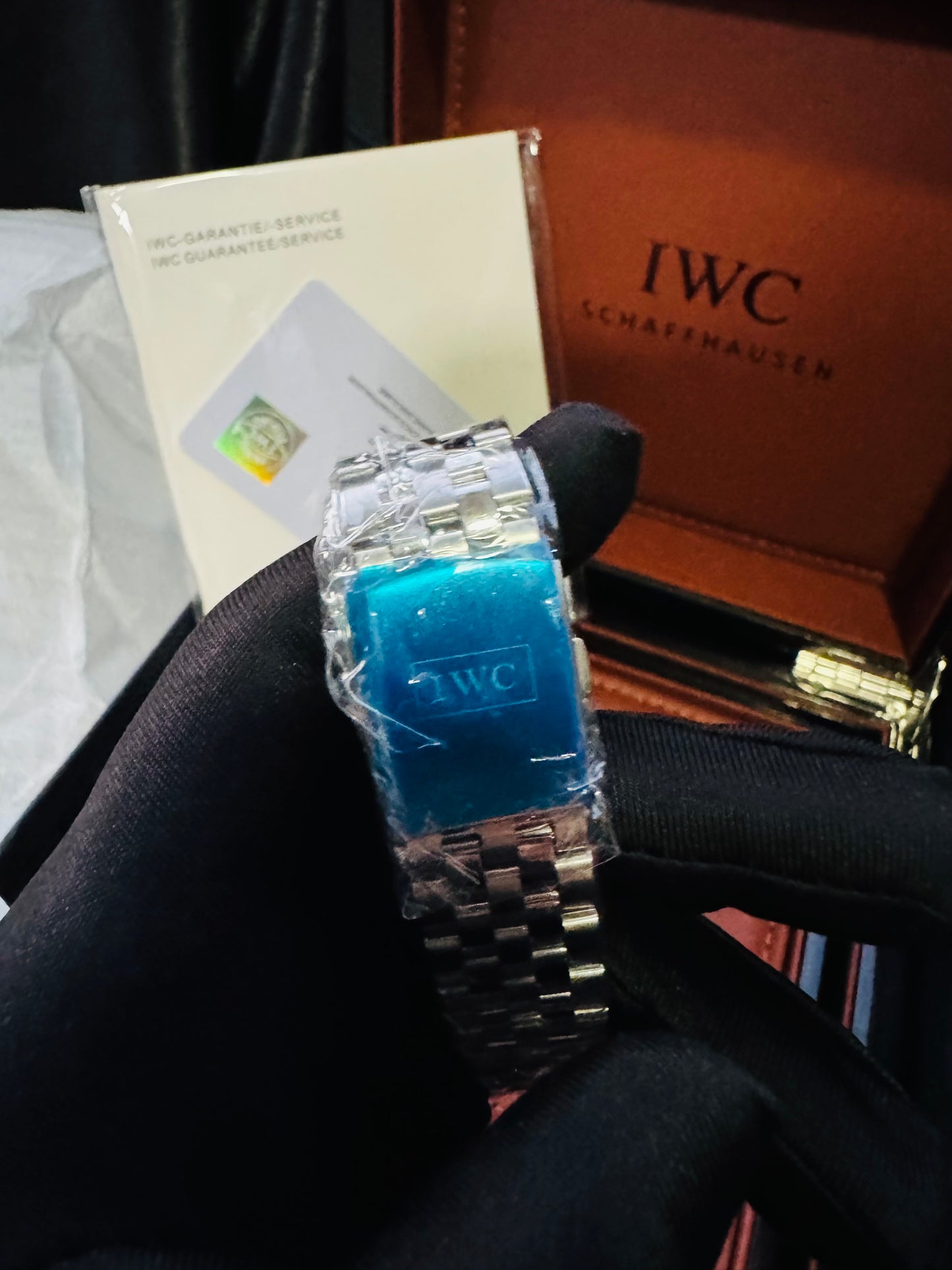 ELEGANTE Y EXCLUSIVO RELOJ AUTOMÁTICO IWC PILOTS WATCH