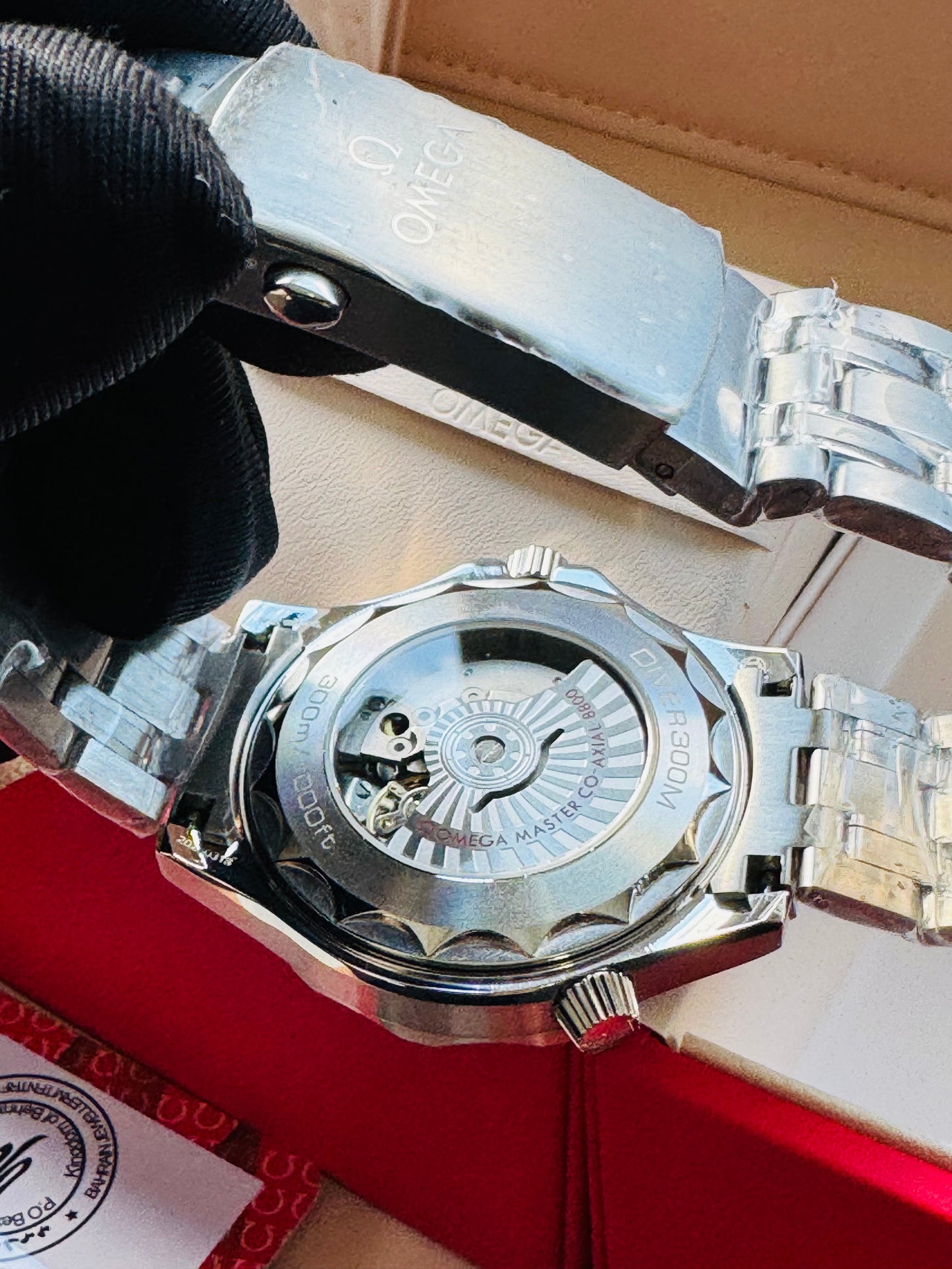 HERMOSO RELOJ OMEGA SEA MASTER AUTOMÁTICO ELEGANTE Y CASUAL!