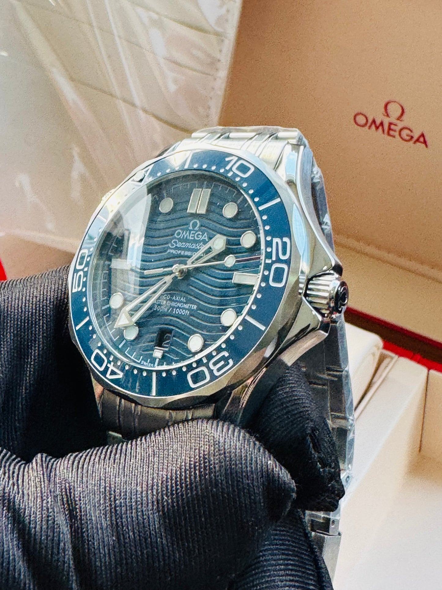 HERMOSO RELOJ OMEGA SEA MASTER AUTOMÁTICO ELEGANTE Y CASUAL!