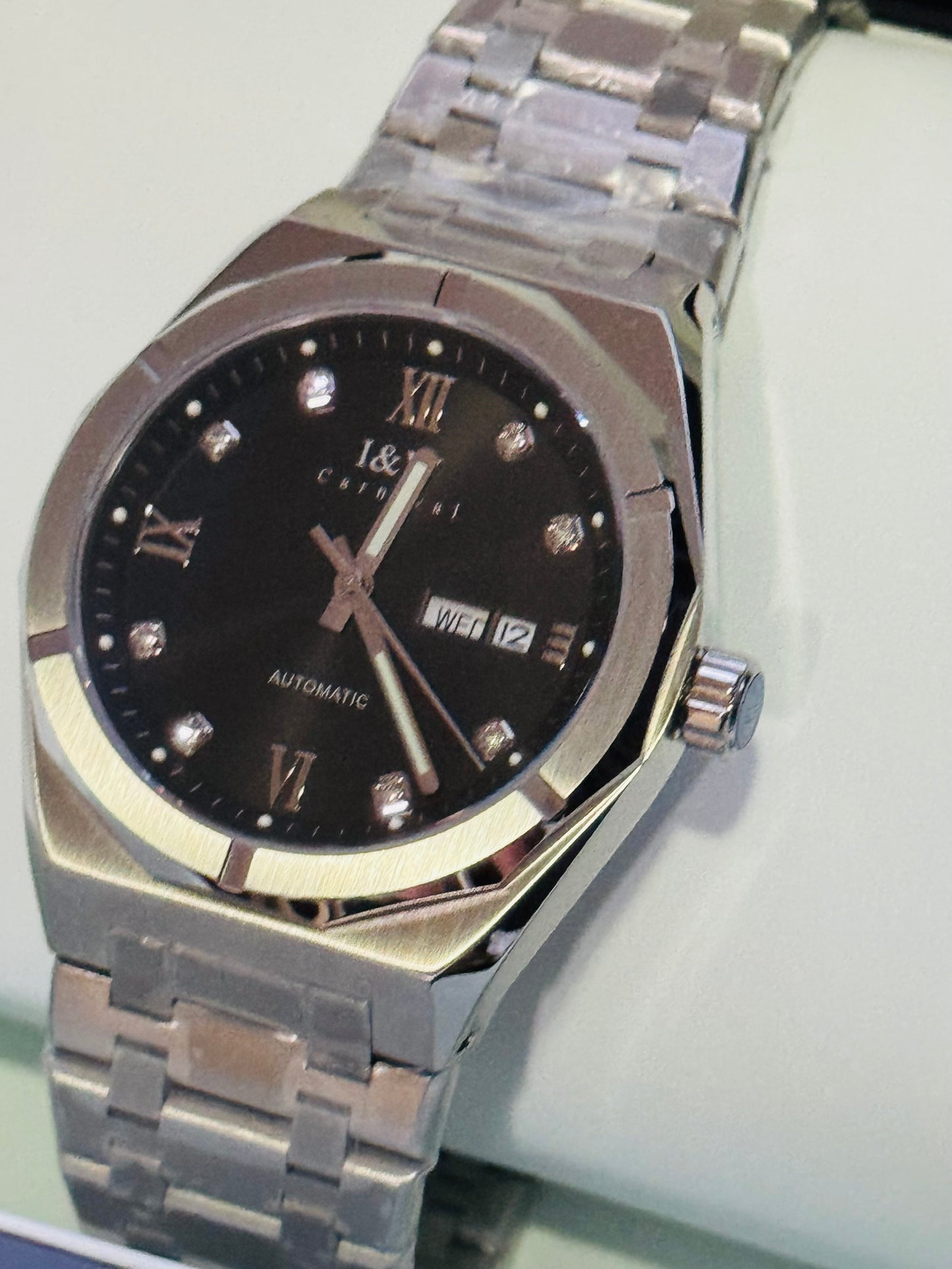 IMPRESIONANTE RELOJ AUTOMÁTICO MECÁNICO I & W CARNIVAL 💯% ORIGINAL