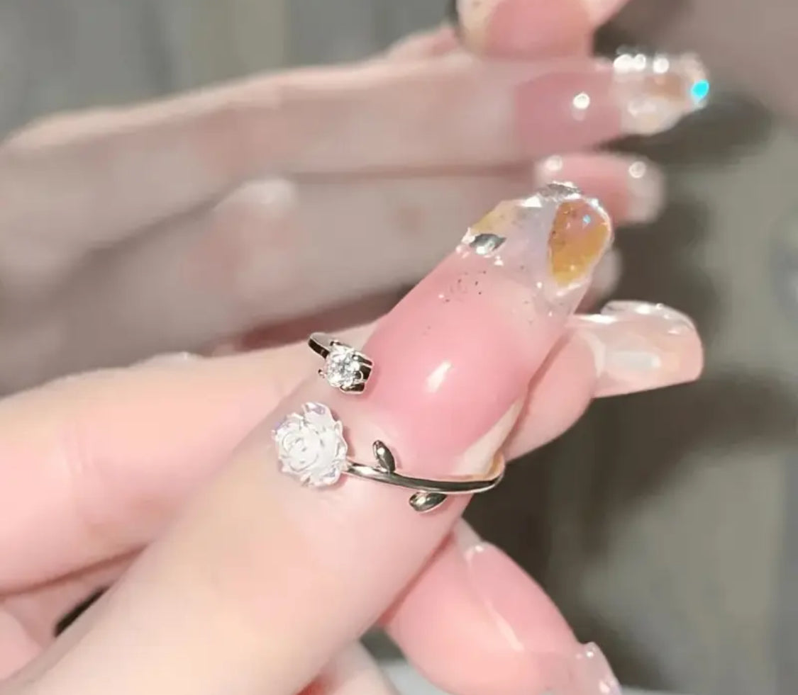 Hermoso Anillo Unitalla Hipoalergenico Ajustable Perfecto para Regalo