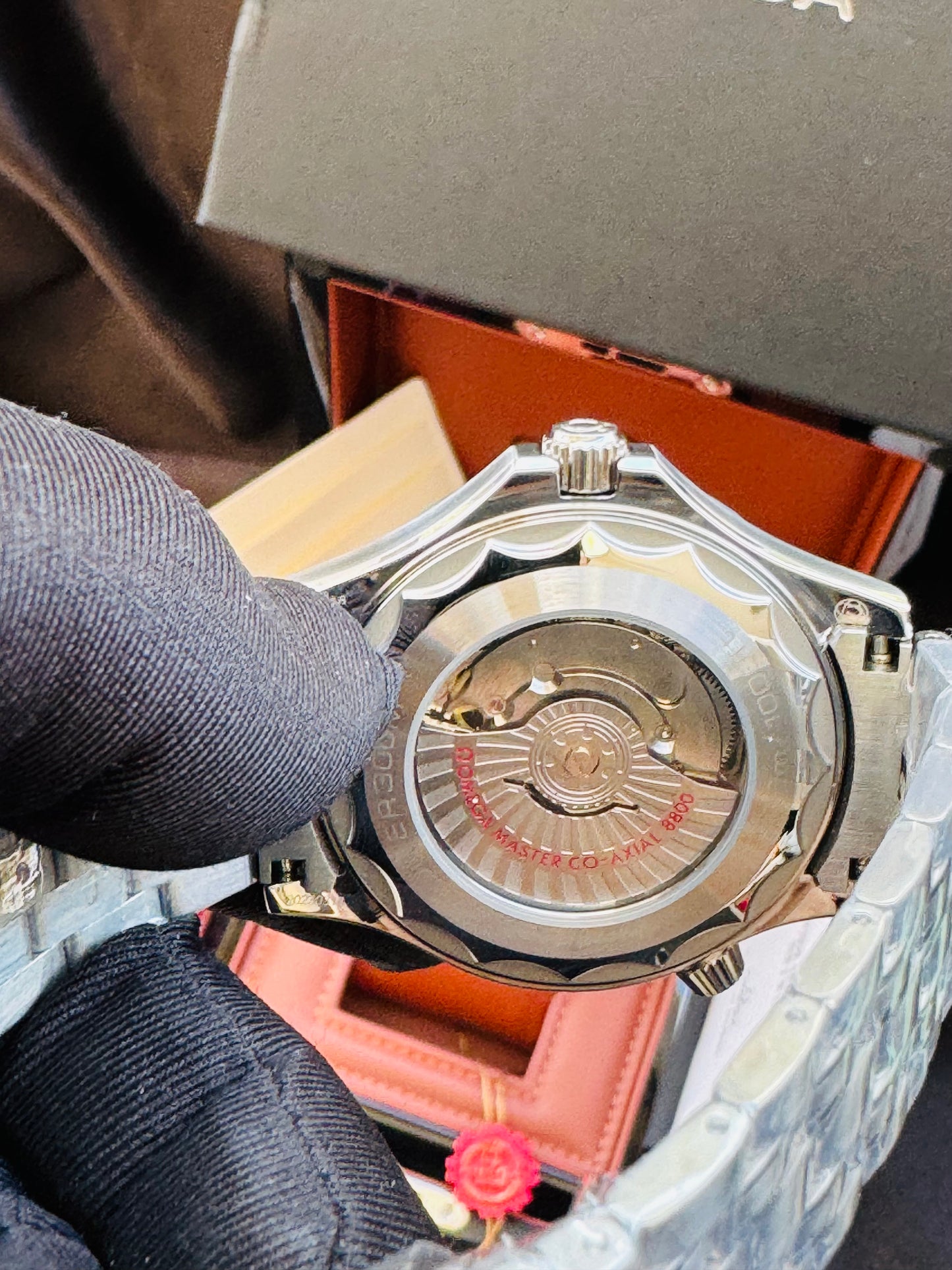 HERMOSO RELOJ AUTOMÁTICO OMEGA SEAMASTER ELEGANTE Y CASUAL!!!