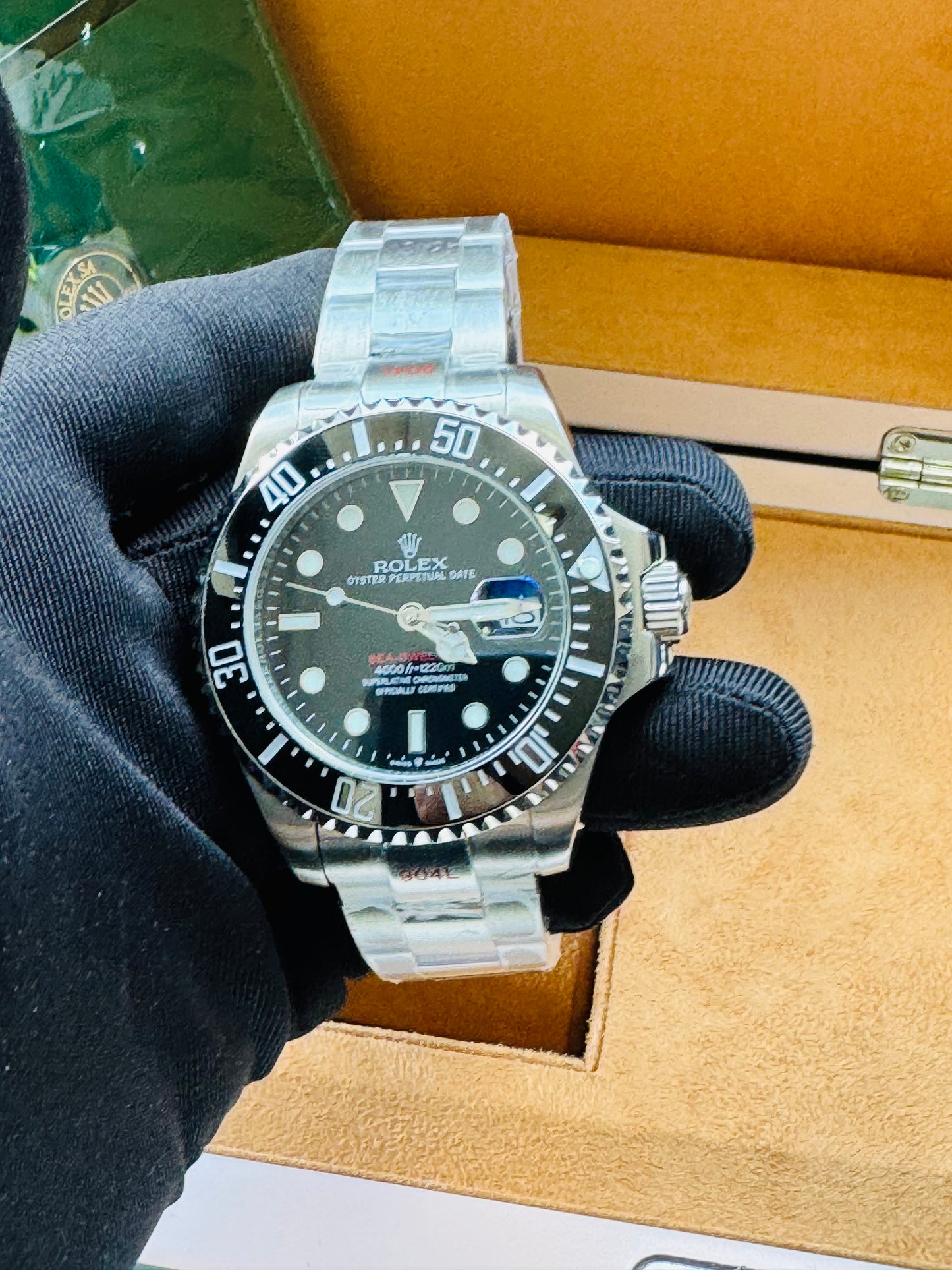 ESPECTACULAR RELOJ ROLEX AUTOMÁTICO SEADWELLER VÁLVULA DE ESCAPE 💨 HERMOSO!!!