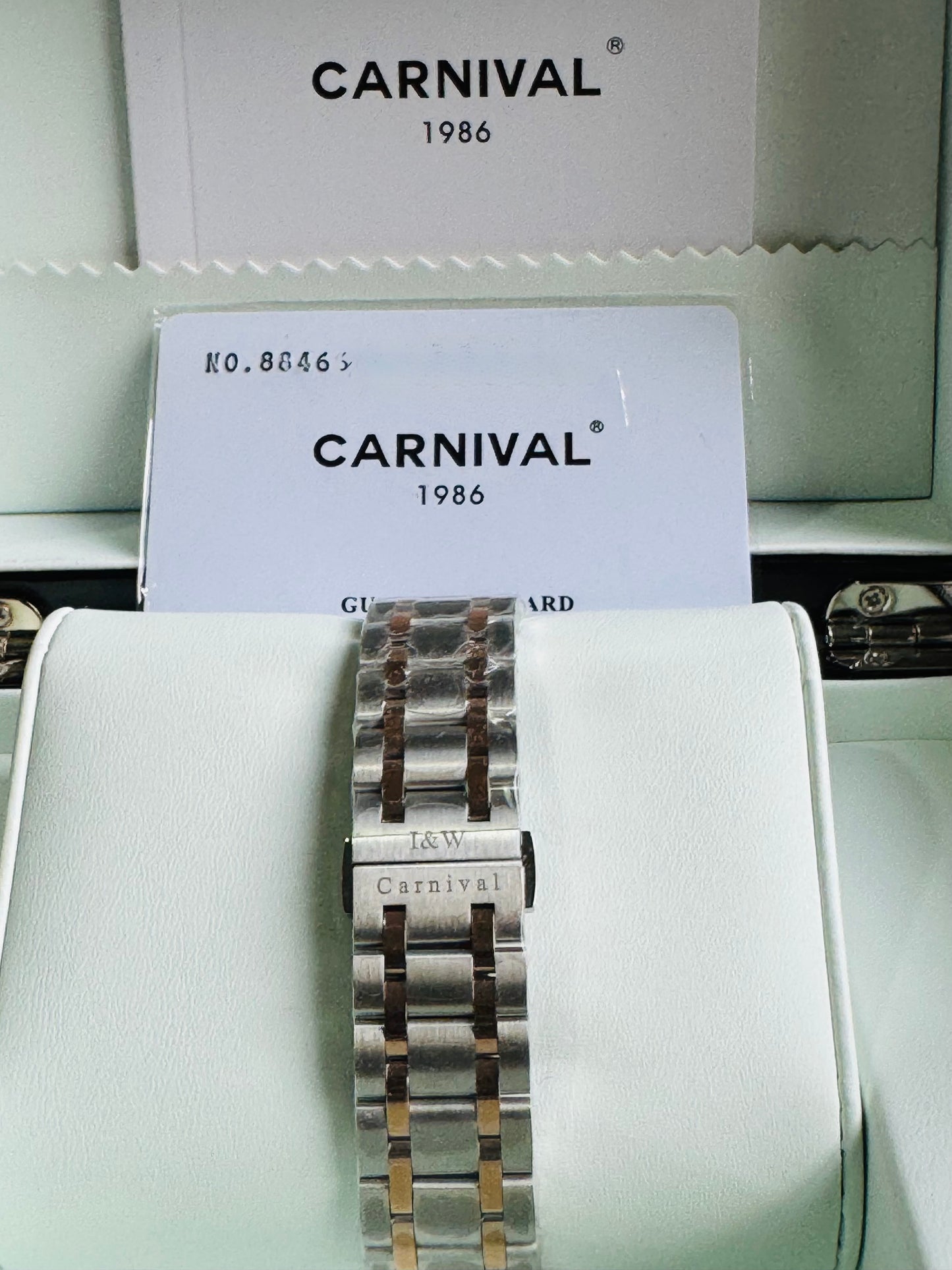 HERMOSO Y ELEGANTE RELOJ AUTOMÁTICO MECÁNICO CRISTAL ZAFIRO LUMINOSO 💯% ORIGINAL