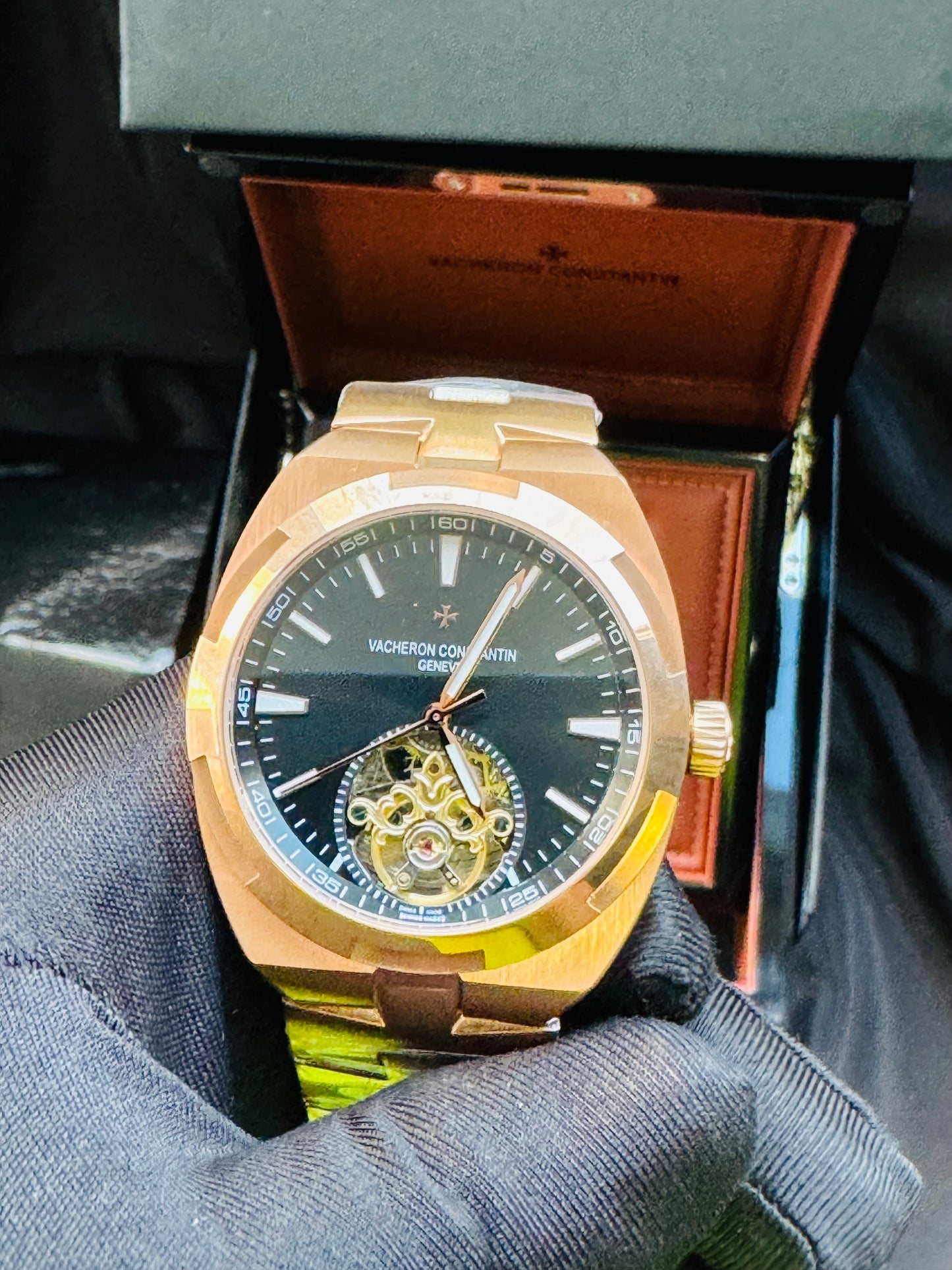 ELEGANTE Y SOFISTICADO DISEÑO RELOJ AUTOMÁTICO VACHERON CONSTANTINE