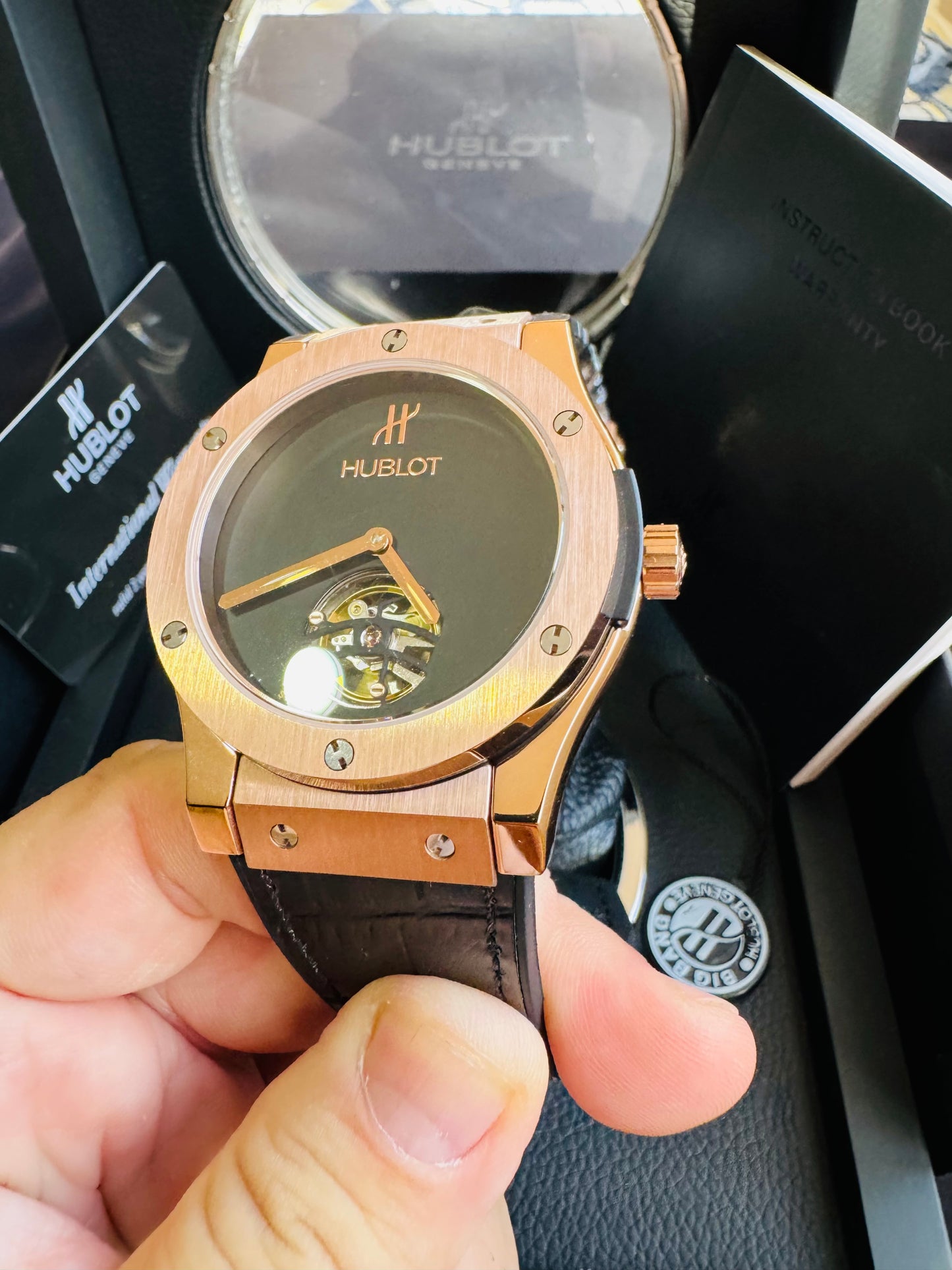 IMPRESIONANTE RELOJ AUTOMÁTICO MECÁNICO HUBLOT TOURBILLON- CRISTAL ZAFIRO-21 JOYAS-MÁXIMA ELEGANCIA!!!

PRECIO: A TRATAR

INFORMACION WHATSAPP 99 81 92 84 65

NO SE HACEN ENVÍOS 🚚