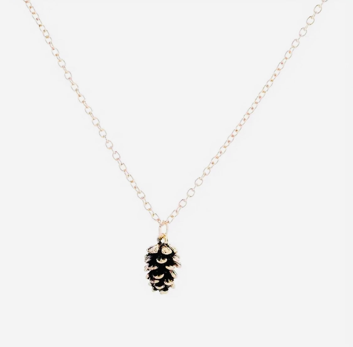 Bonito Pendiente de Aleación Chapado en Oro 18k. Hipoalergenico Disponible en Plateado y Dorado! Motivo Hermosa Semilla de Pino 🌲