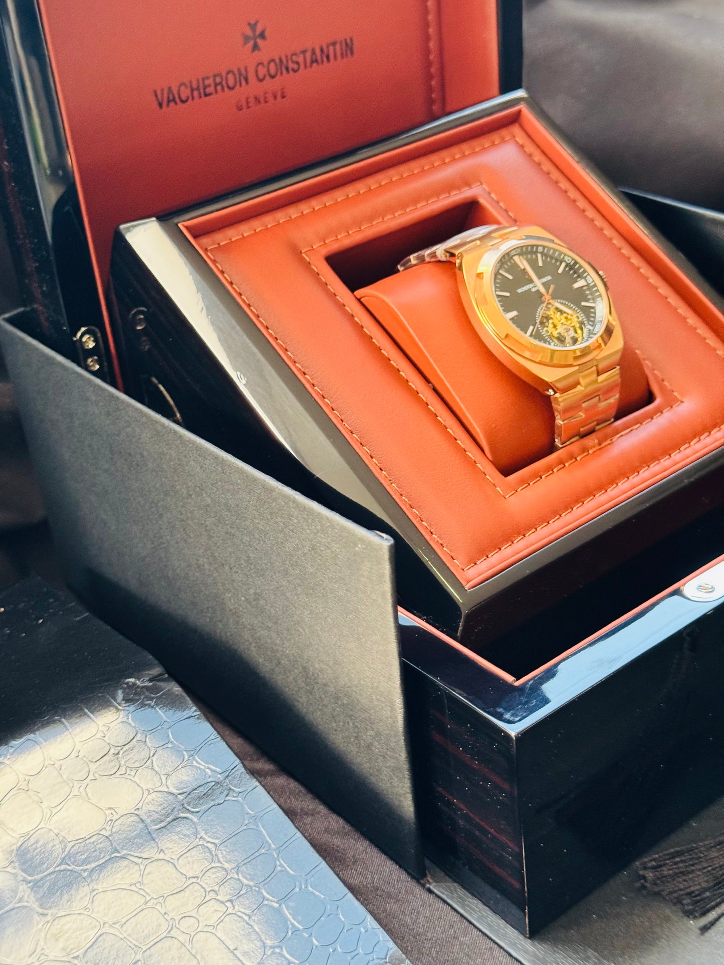 ELEGANTE Y SOFISTICADO DISEÑO RELOJ AUTOMÁTICO VACHERON CONSTANTINE