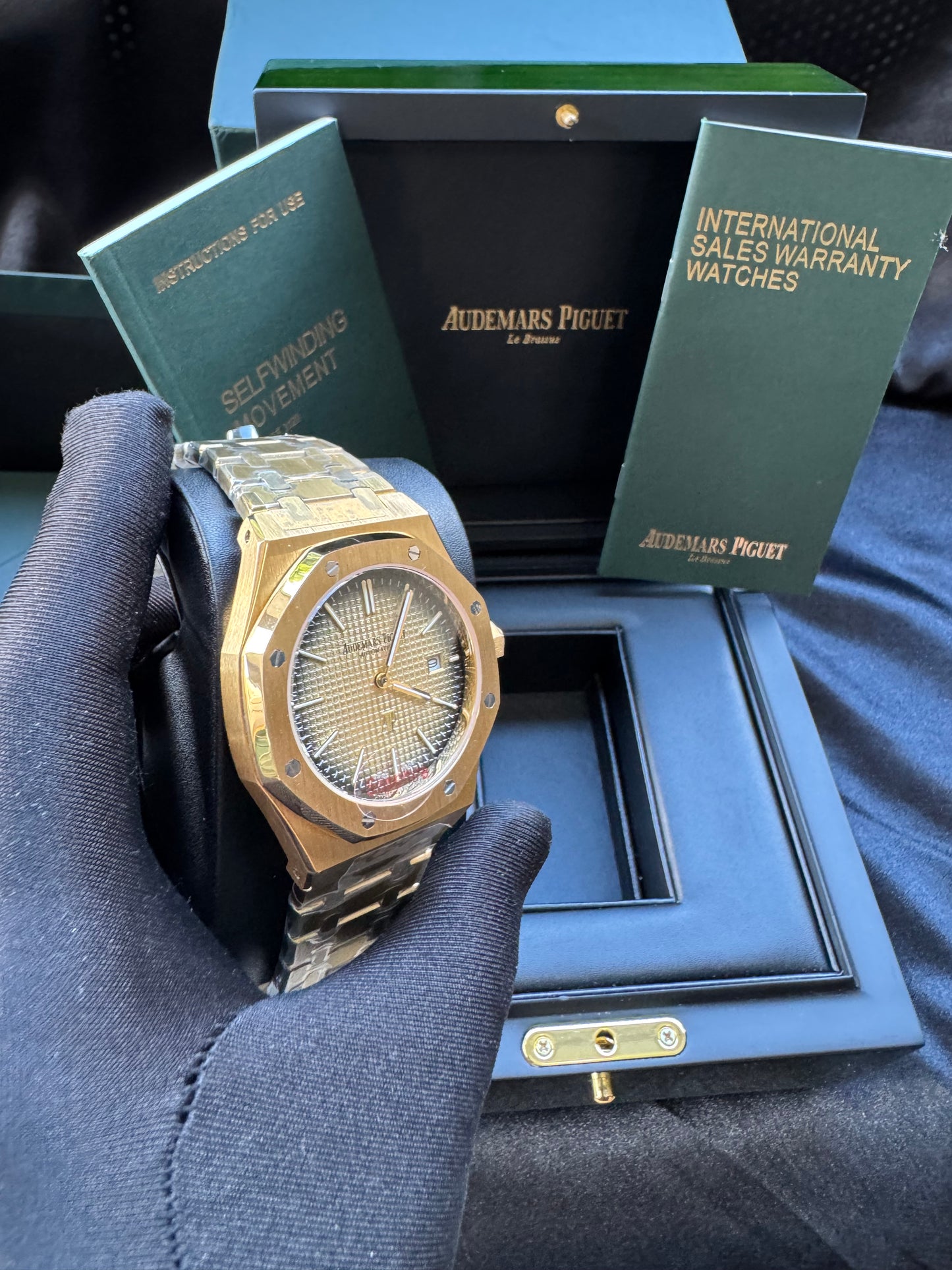 Máximo Lujo Audemars Piguet Royal Oak Automático Mecánico Calidad Máxima 12-A
